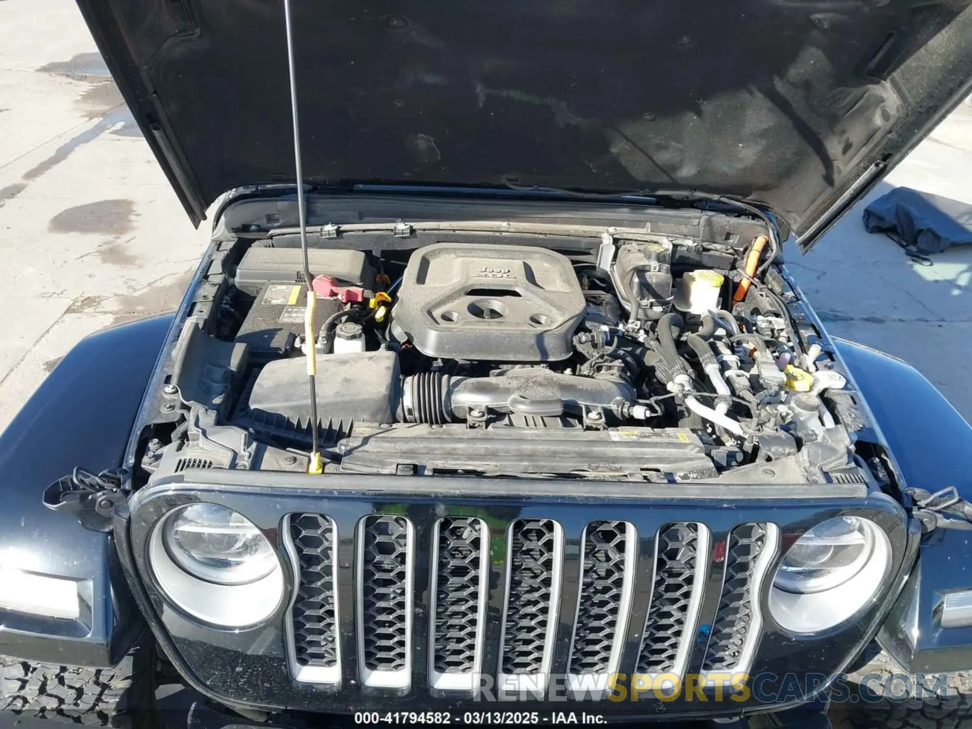 10 fotografías del automóvil dañado 1C4JJXP67NW275857 JEEP WRANGLER 4XE 2022