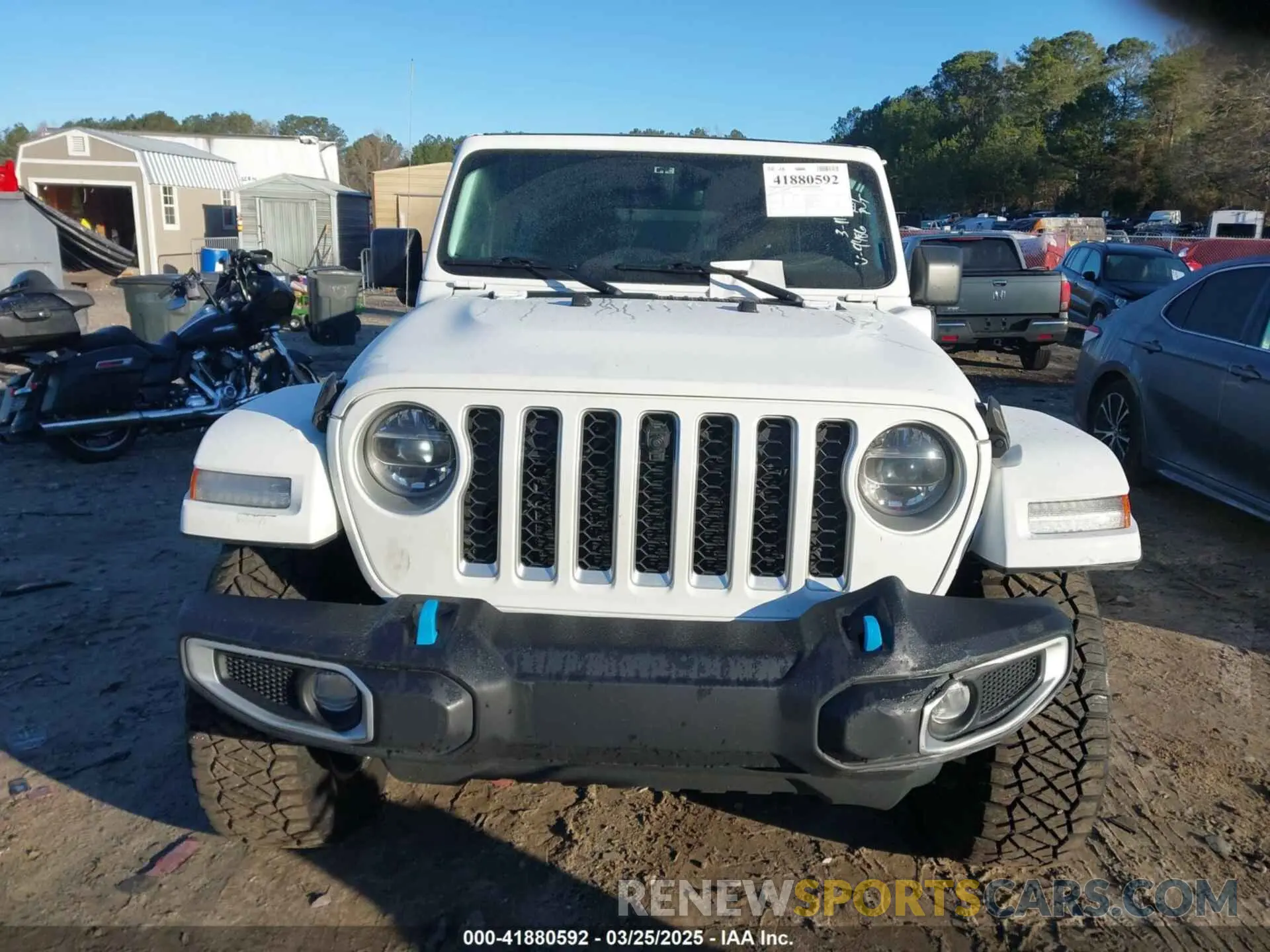 12 fotografías del automóvil dañado 1C4JJXP67NW279486 JEEP WRANGLER 4XE 2022