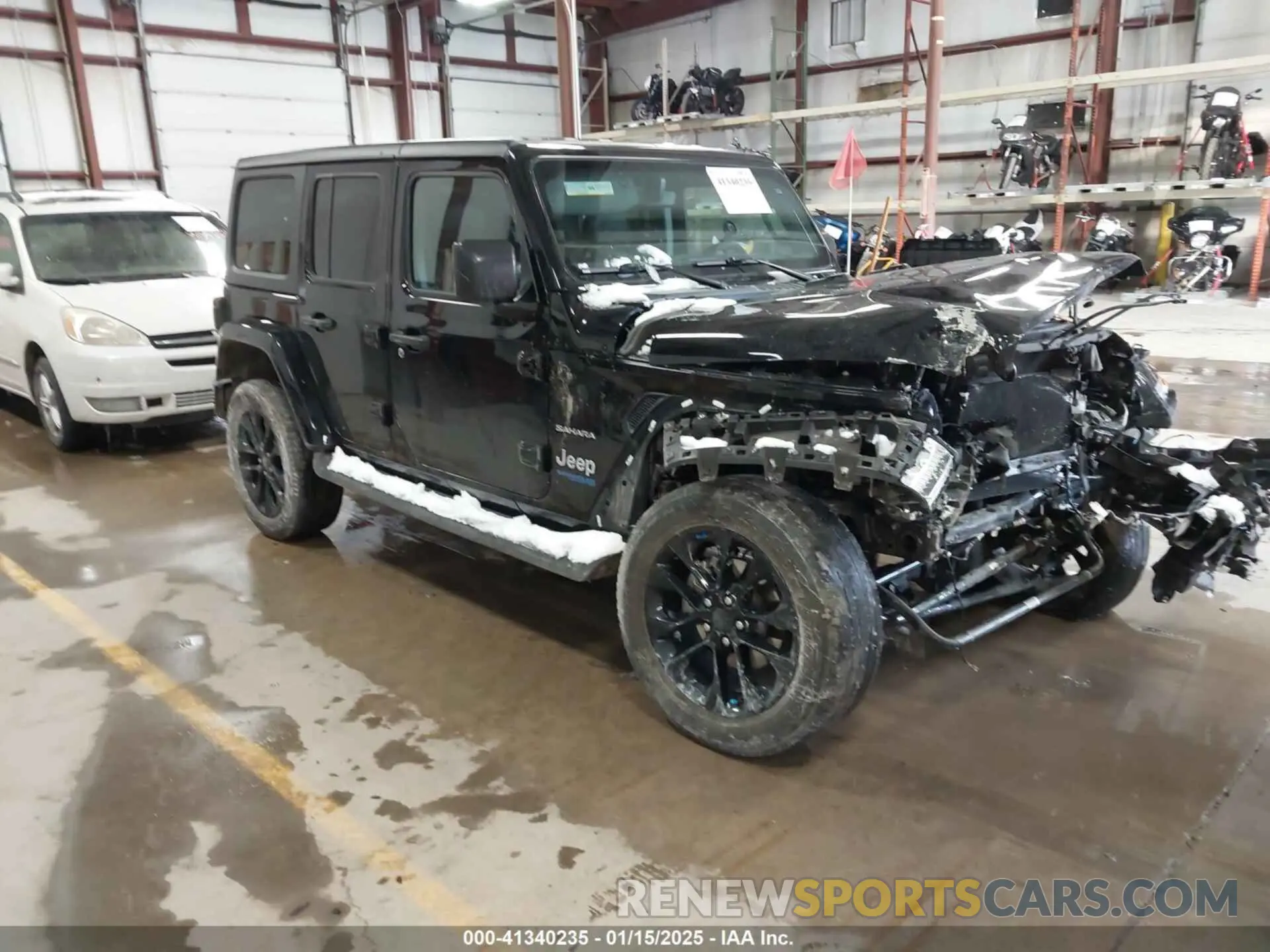 1 fotografías del automóvil dañado 1C4JJXP67NW280802 JEEP WRANGLER 4XE 2022