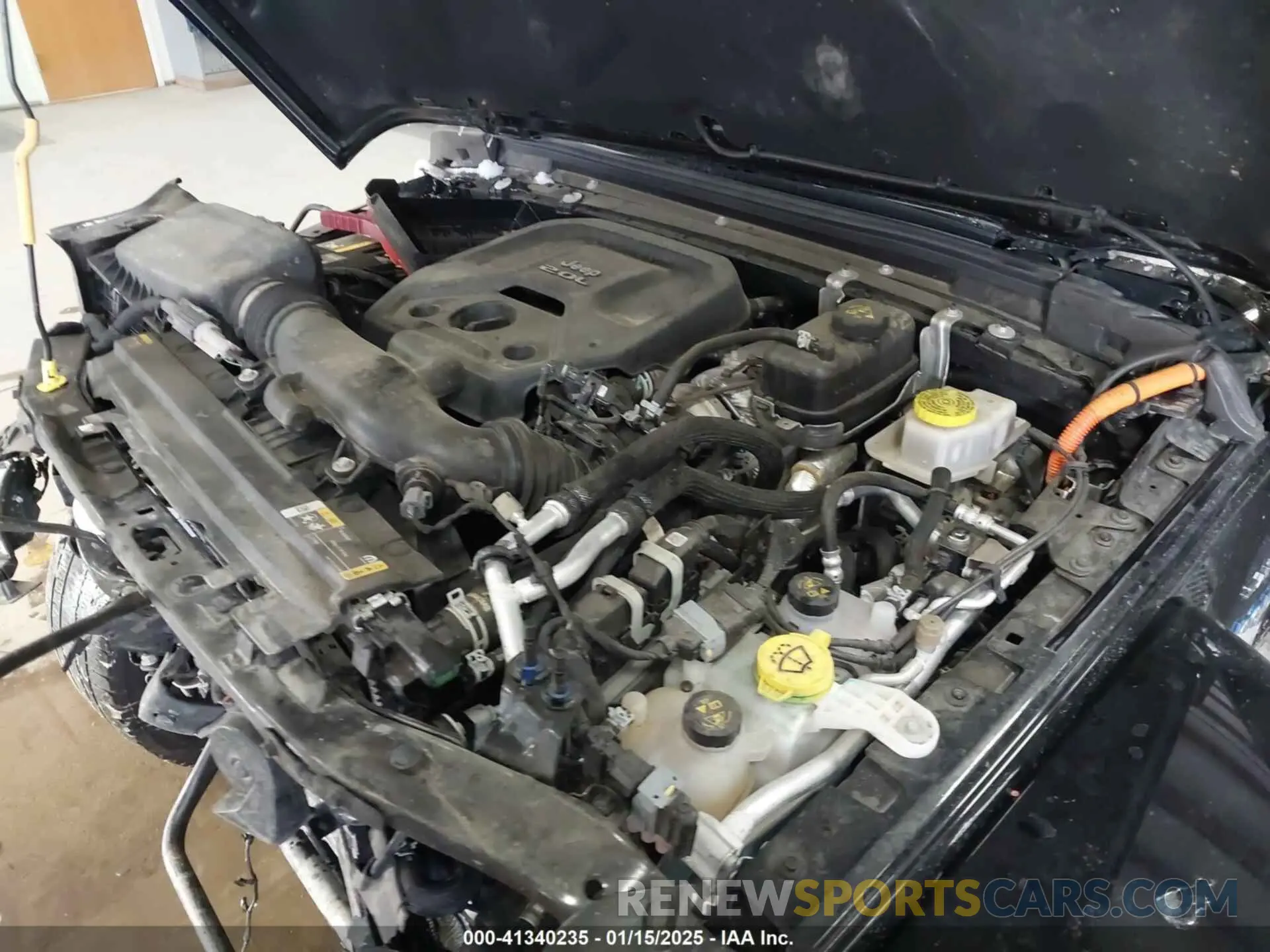 10 fotografías del automóvil dañado 1C4JJXP67NW280802 JEEP WRANGLER 4XE 2022