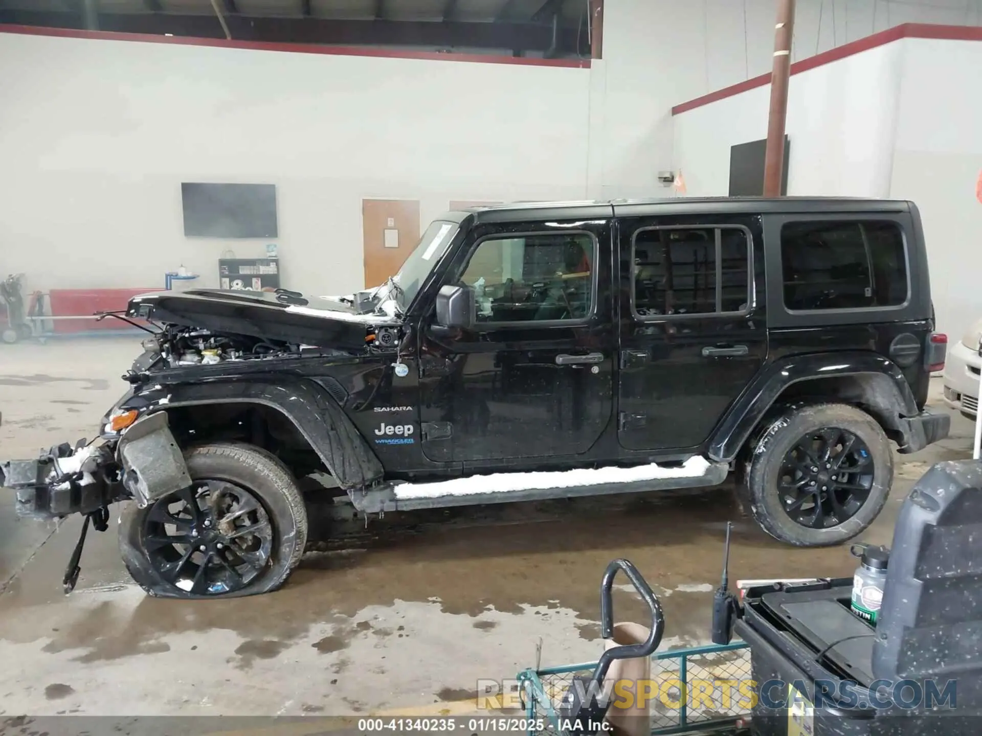 14 fotografías del automóvil dañado 1C4JJXP67NW280802 JEEP WRANGLER 4XE 2022