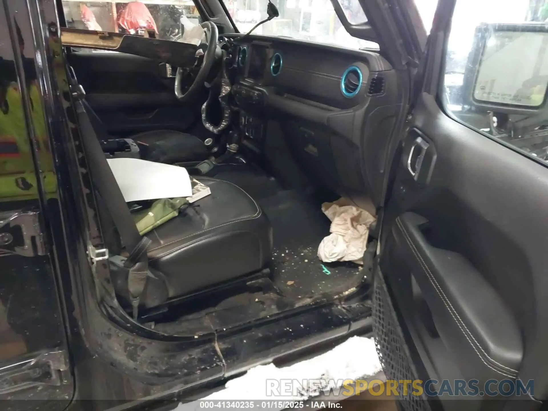 5 fotografías del automóvil dañado 1C4JJXP67NW280802 JEEP WRANGLER 4XE 2022