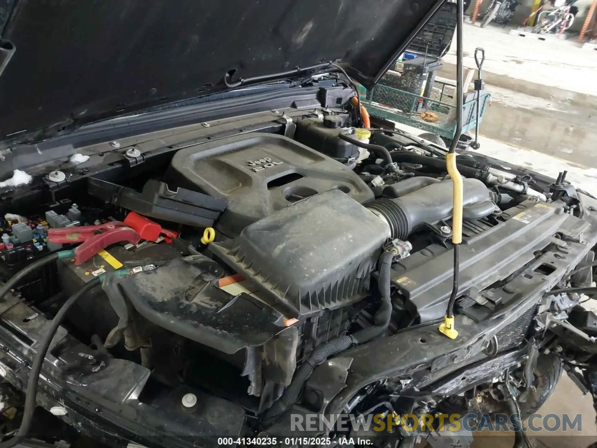 9 fotografías del automóvil dañado 1C4JJXP67NW280802 JEEP WRANGLER 4XE 2022