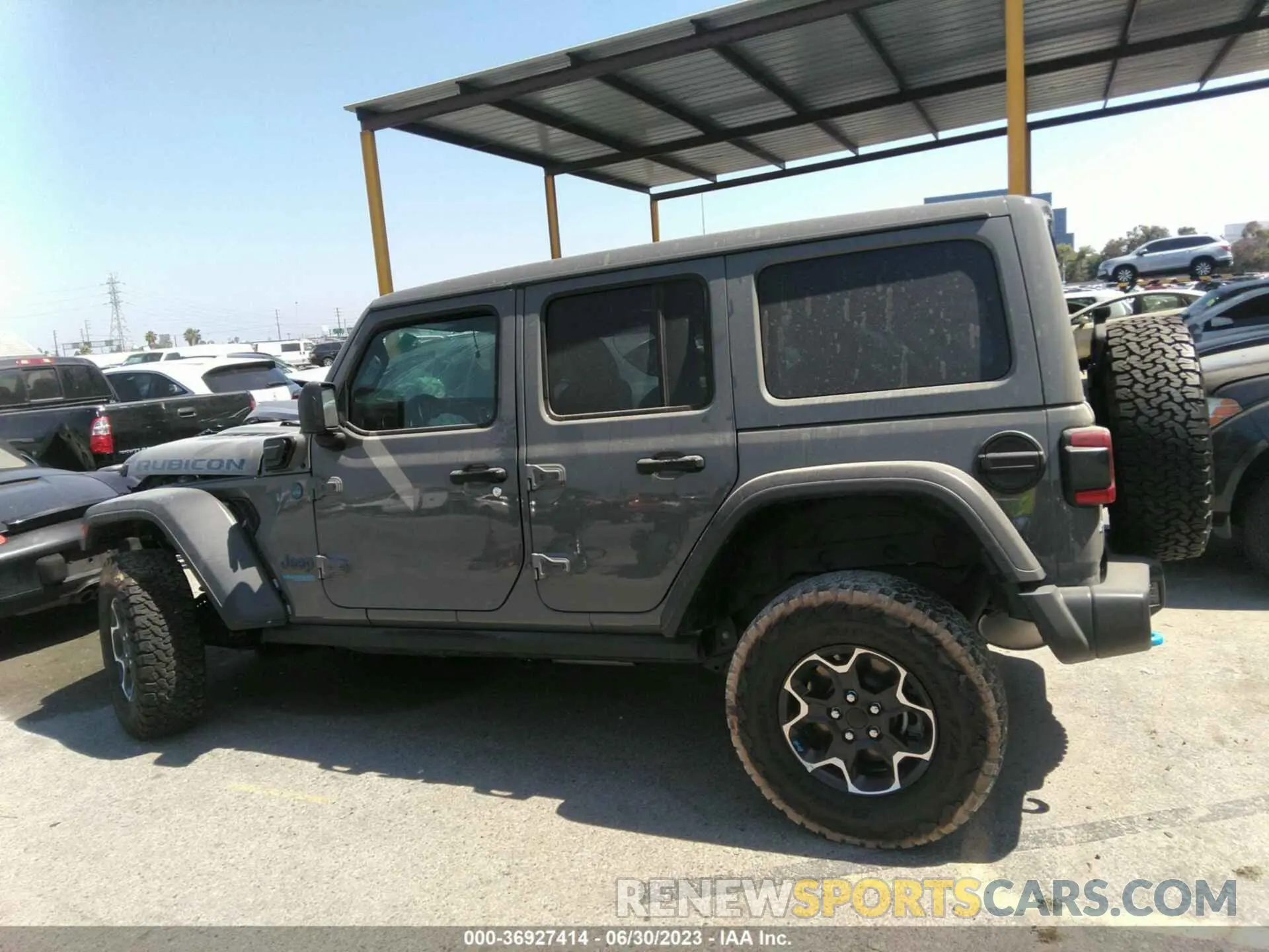 14 fotografías del automóvil dañado 1C4JJXR60NW182756 JEEP WRANGLER 4XE 2022
