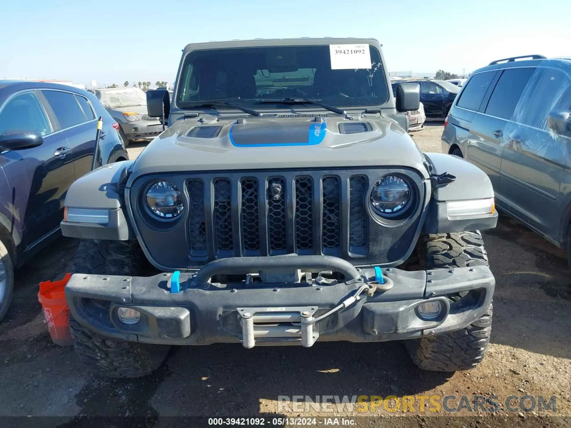 12 fotografías del automóvil dañado 1C4JJXR61NW160832 JEEP WRANGLER 4XE 2022