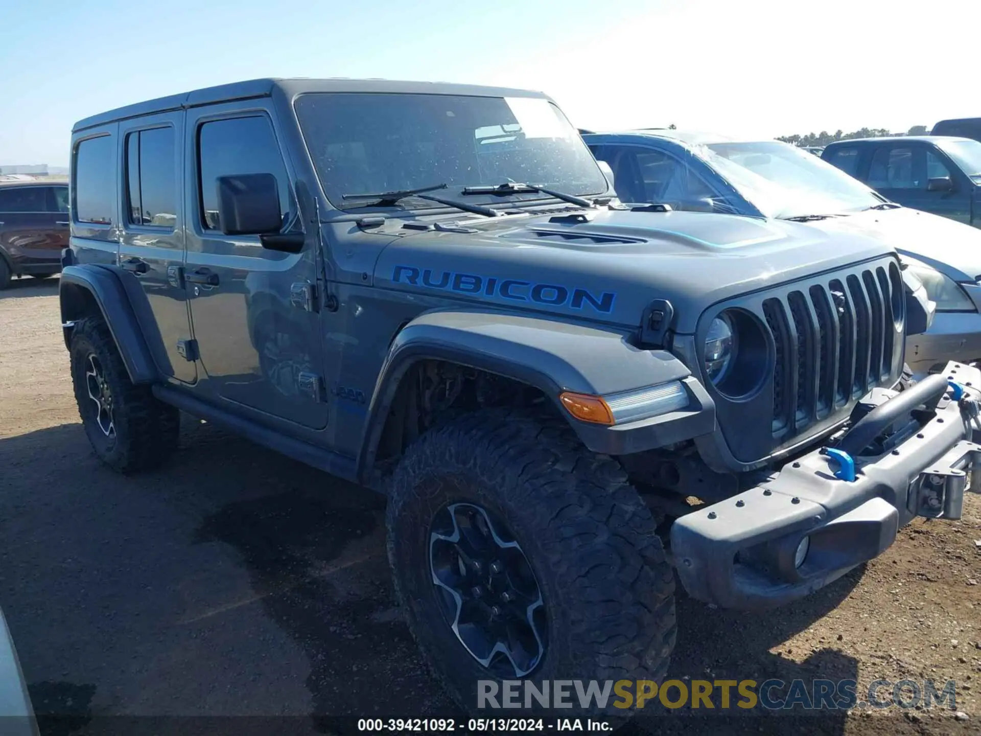 13 fotografías del automóvil dañado 1C4JJXR61NW160832 JEEP WRANGLER 4XE 2022