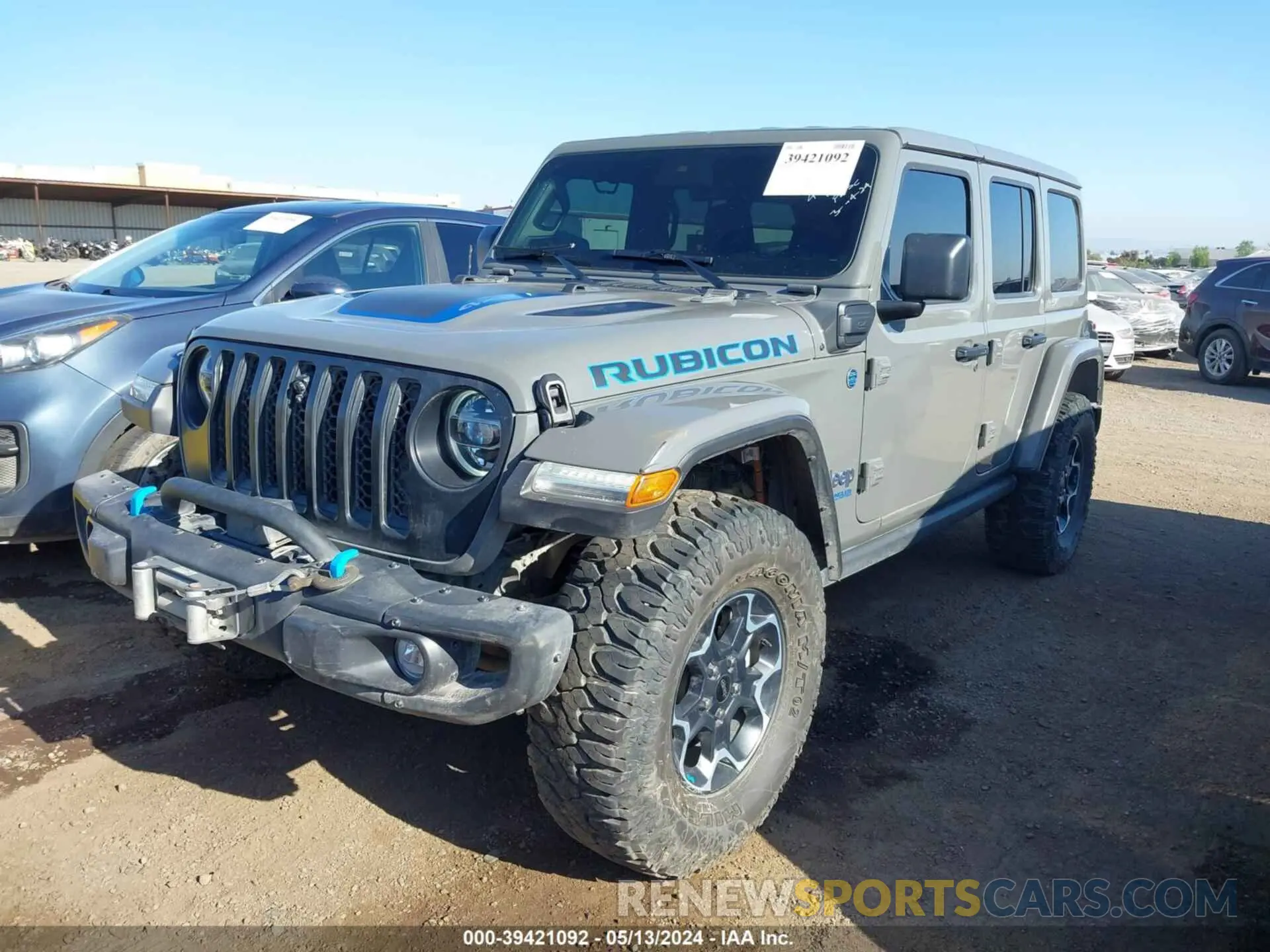 6 fotografías del automóvil dañado 1C4JJXR61NW160832 JEEP WRANGLER 4XE 2022