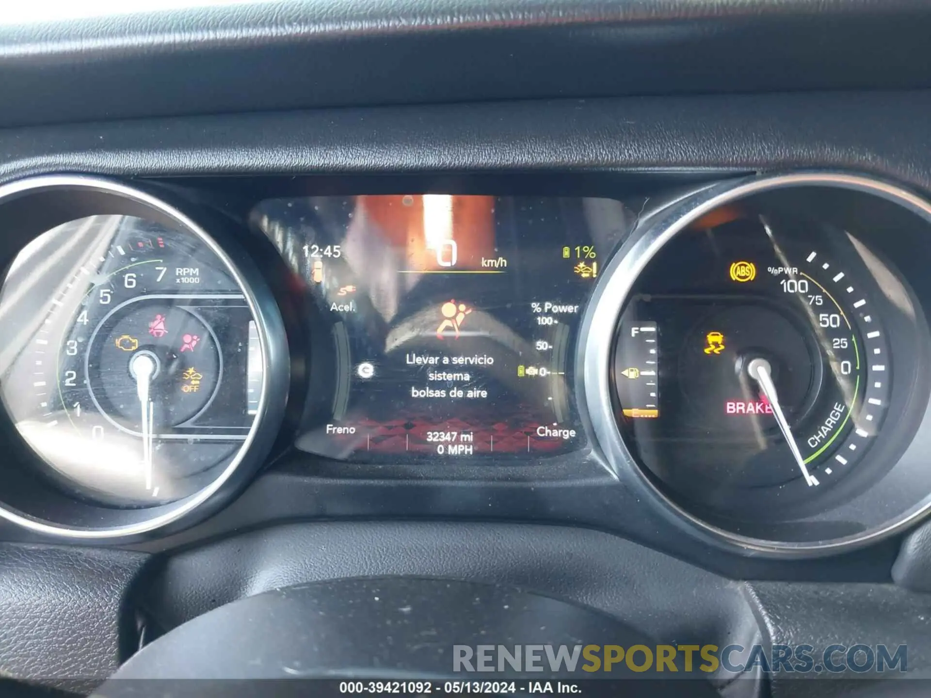 7 fotografías del automóvil dañado 1C4JJXR61NW160832 JEEP WRANGLER 4XE 2022