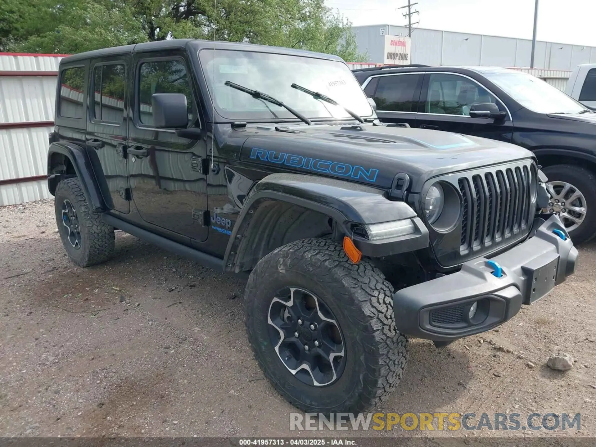 1 fotografías del automóvil dañado 1C4JJXR63NW228550 JEEP WRANGLER 4XE 2022