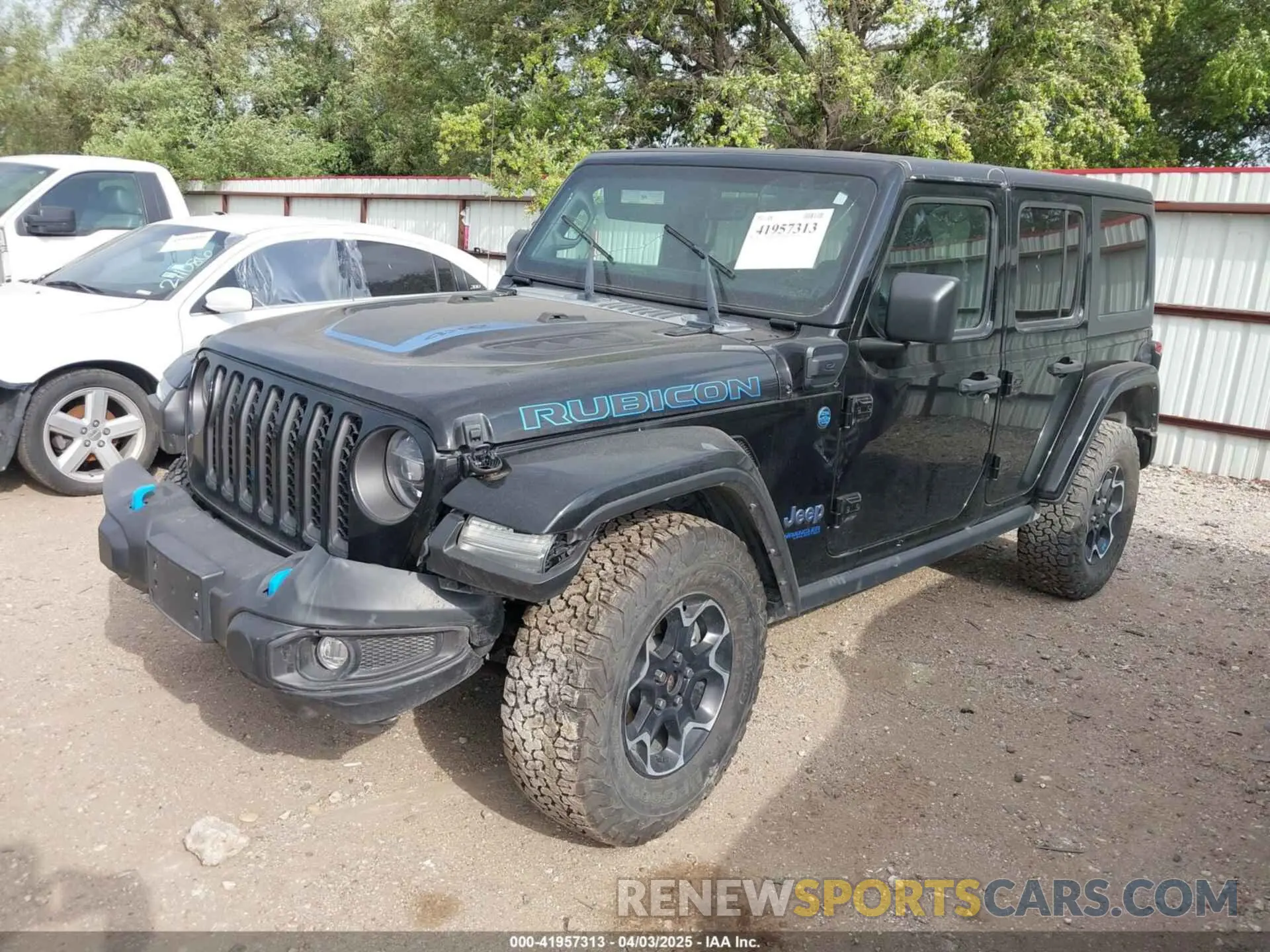 2 fotografías del automóvil dañado 1C4JJXR63NW228550 JEEP WRANGLER 4XE 2022