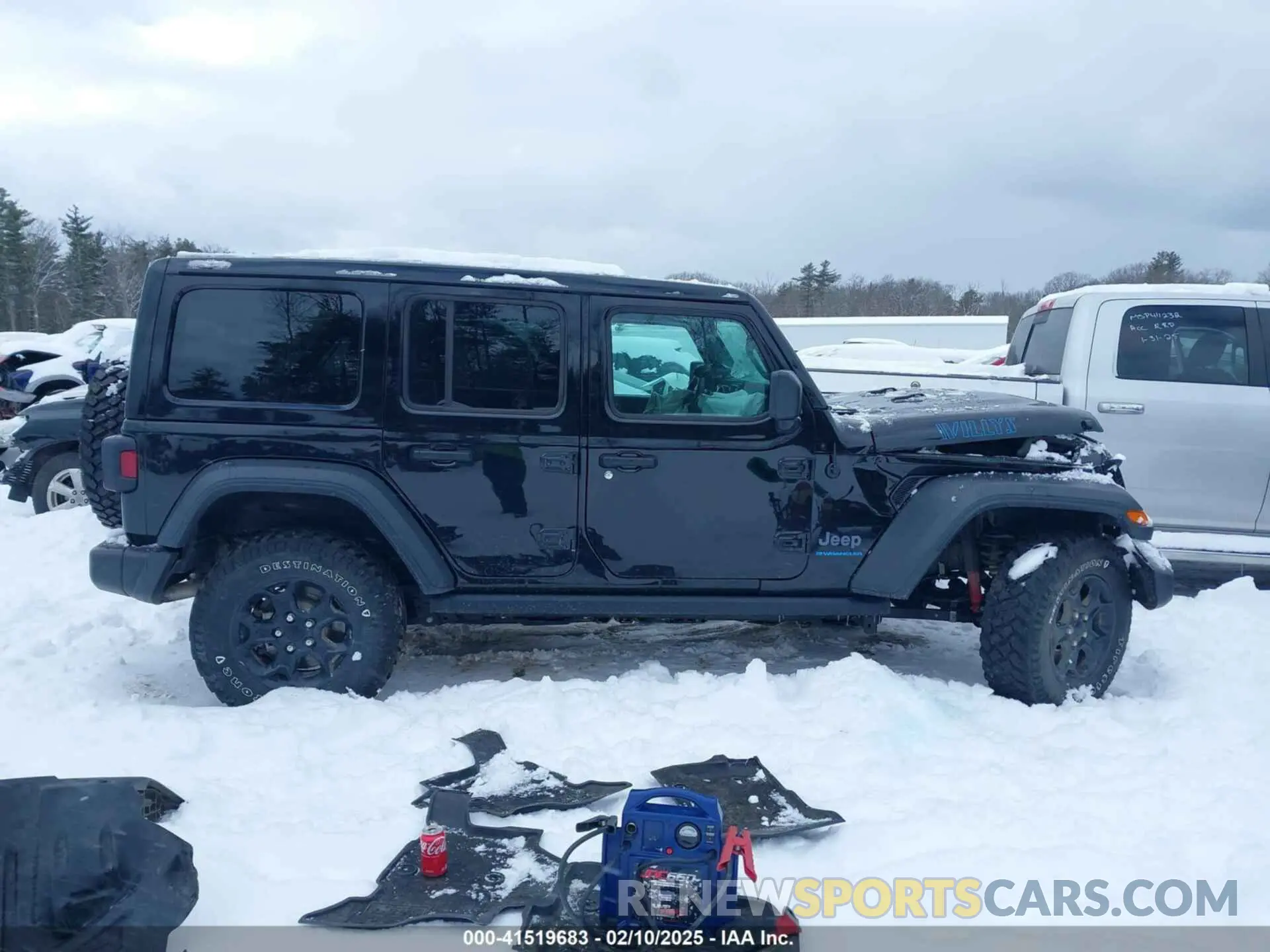 14 fotografías del automóvil dañado 1C4JJXN60PW626923 JEEP WRANGLER 4XE 2023