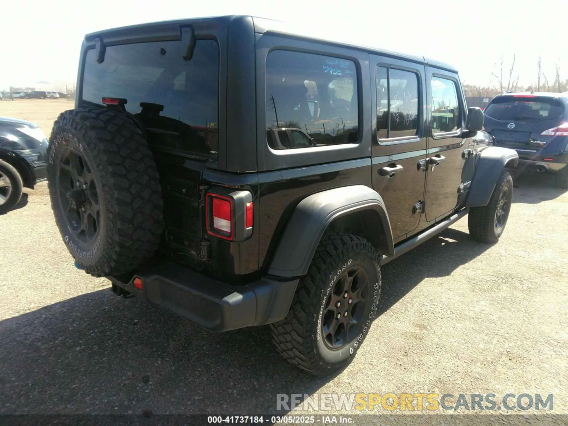 4 fotografías del automóvil dañado 1C4JJXN62PW641858 JEEP WRANGLER 4XE 2023