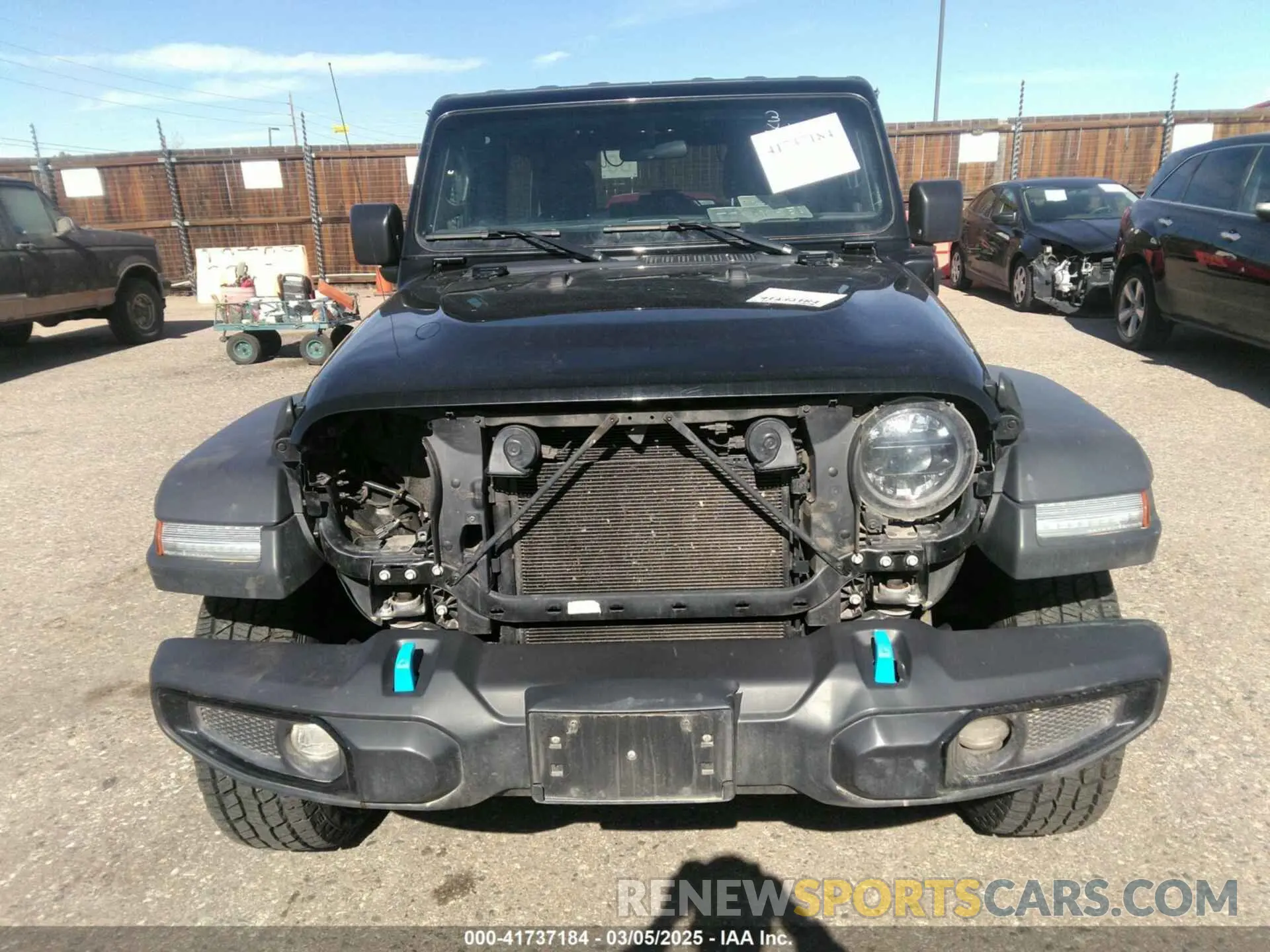 6 fotografías del automóvil dañado 1C4JJXN62PW641858 JEEP WRANGLER 4XE 2023