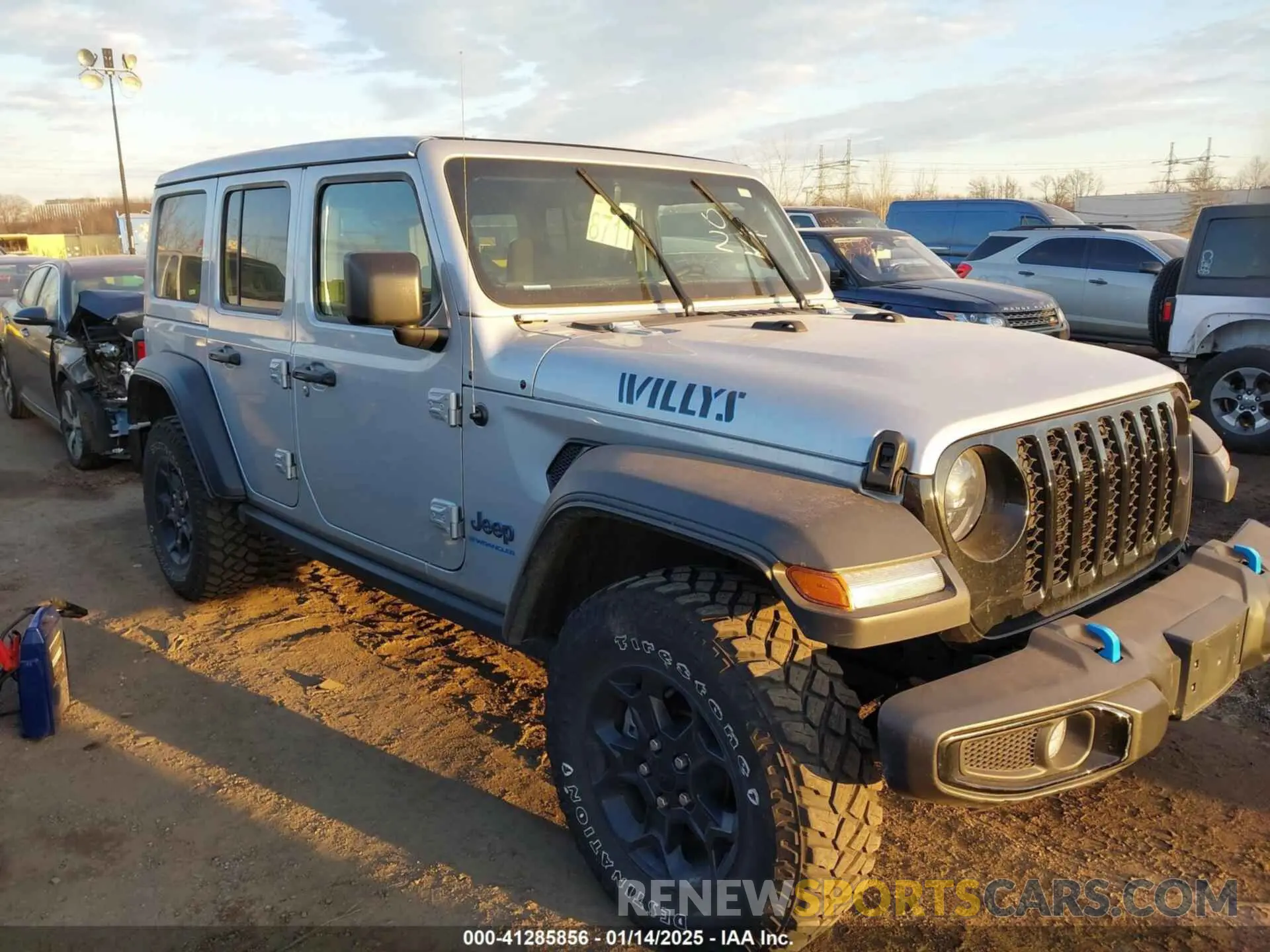 1 fotografías del automóvil dañado 1C4JJXN65PW612855 JEEP WRANGLER 4XE 2023