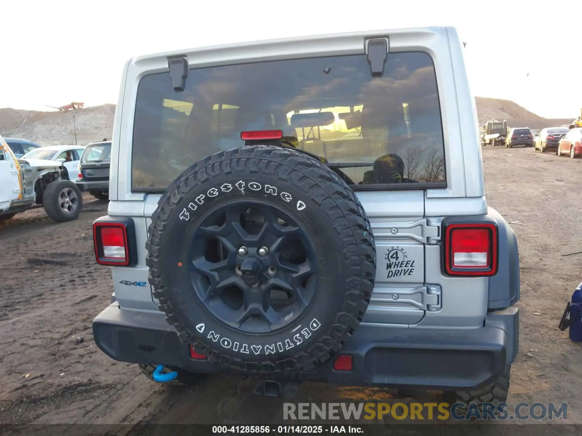 16 fotografías del automóvil dañado 1C4JJXN65PW612855 JEEP WRANGLER 4XE 2023