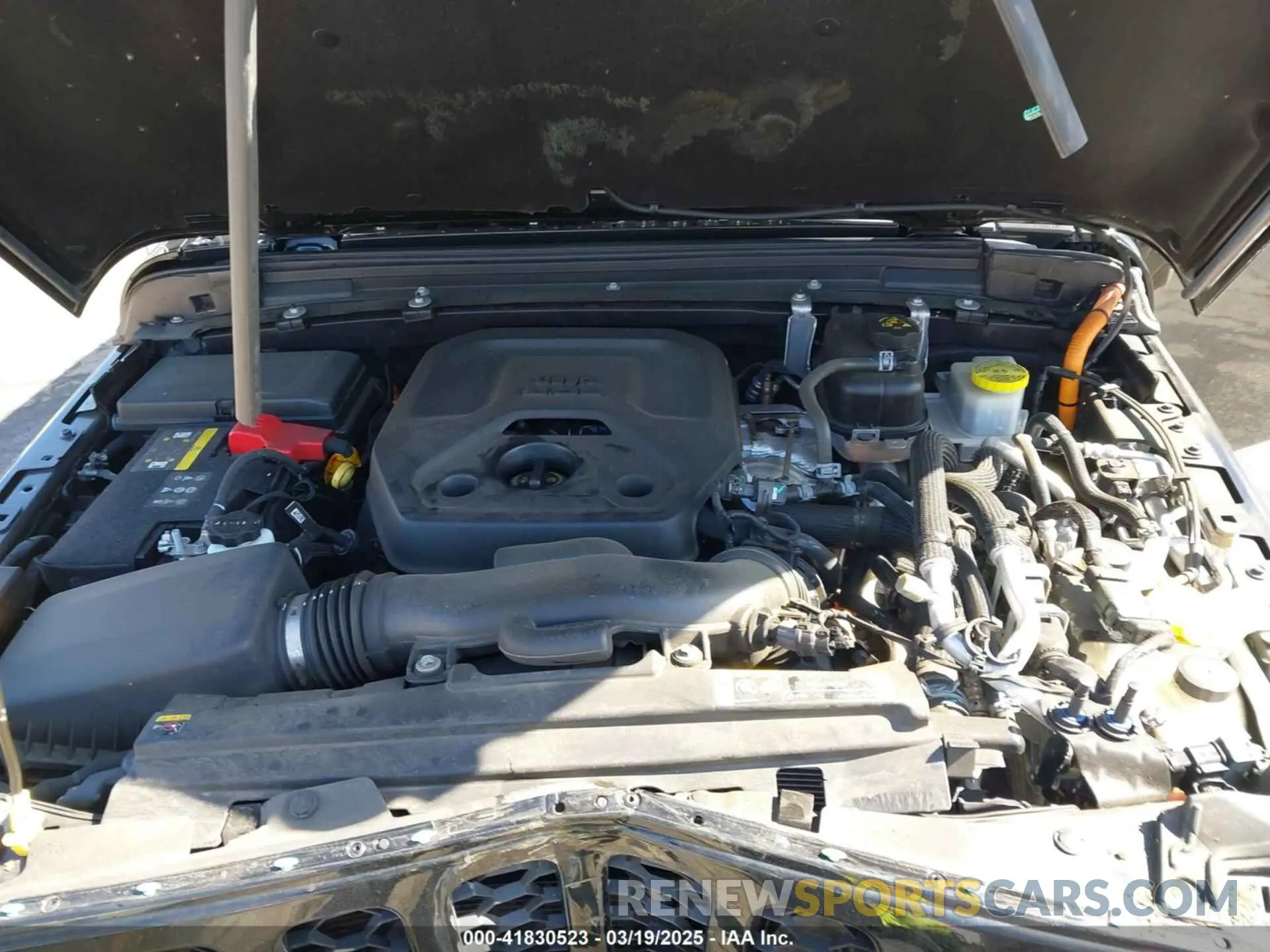 10 fotografías del automóvil dañado 1C4JJXN65PW703818 JEEP WRANGLER 4XE 2023