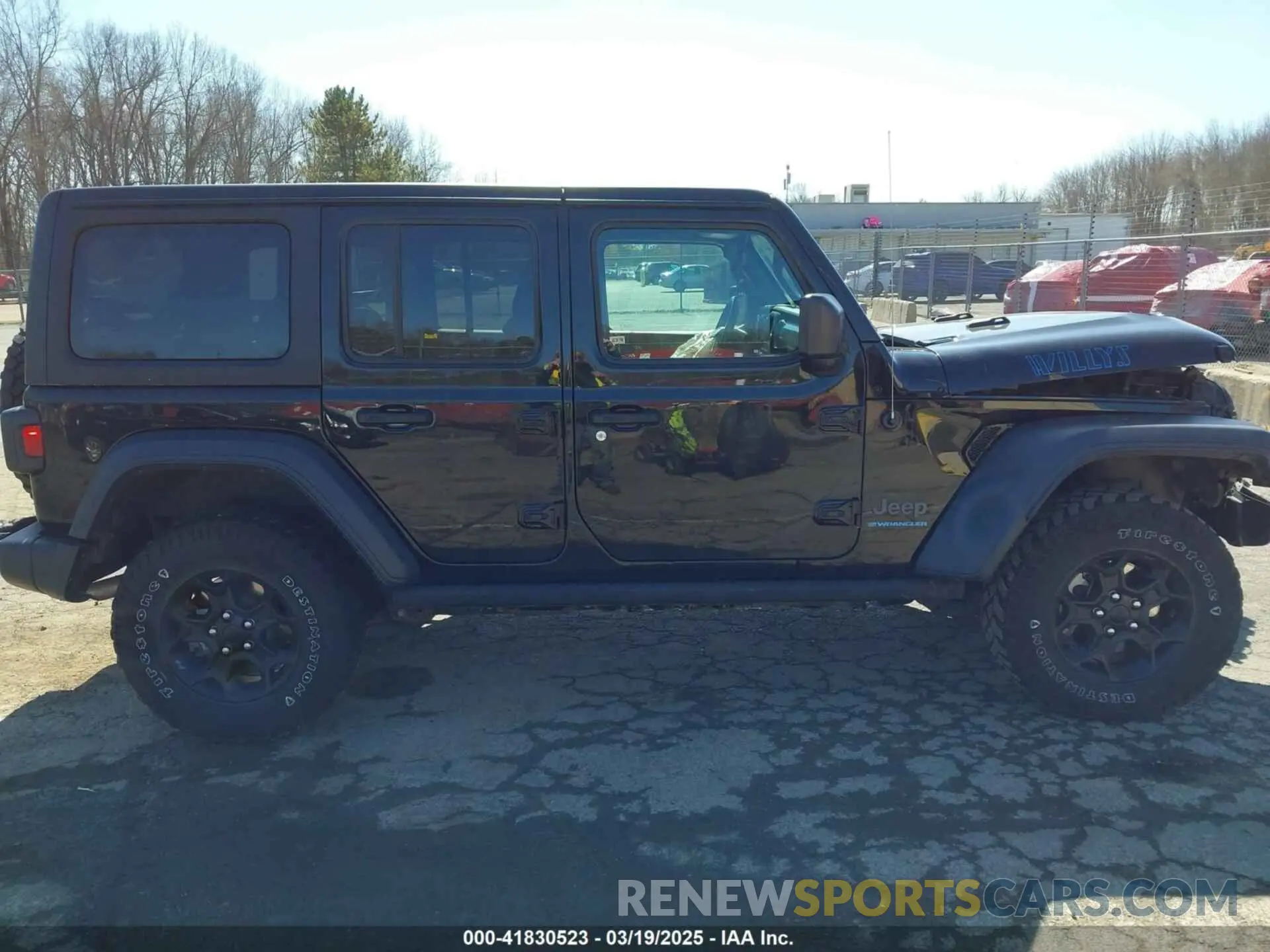 14 fotografías del automóvil dañado 1C4JJXN65PW703818 JEEP WRANGLER 4XE 2023