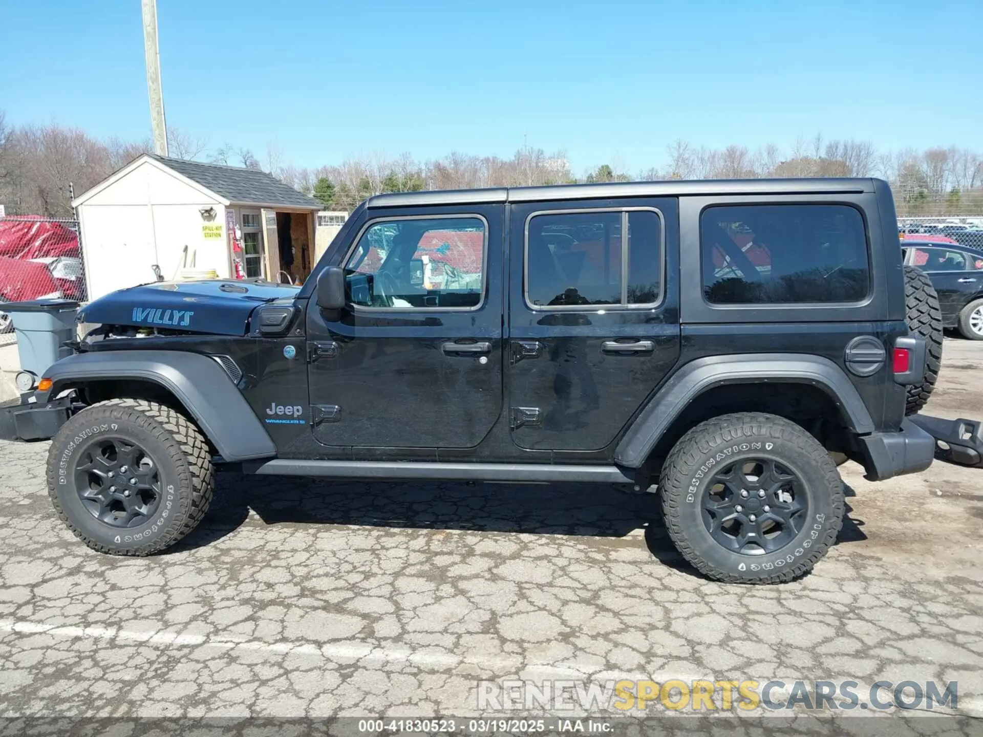 15 fotografías del automóvil dañado 1C4JJXN65PW703818 JEEP WRANGLER 4XE 2023