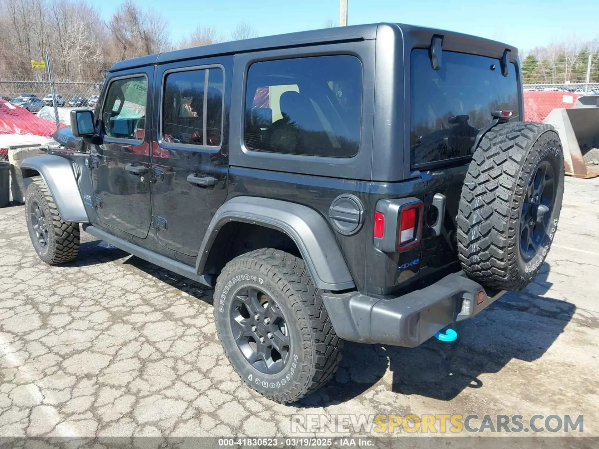 3 fotografías del automóvil dañado 1C4JJXN65PW703818 JEEP WRANGLER 4XE 2023
