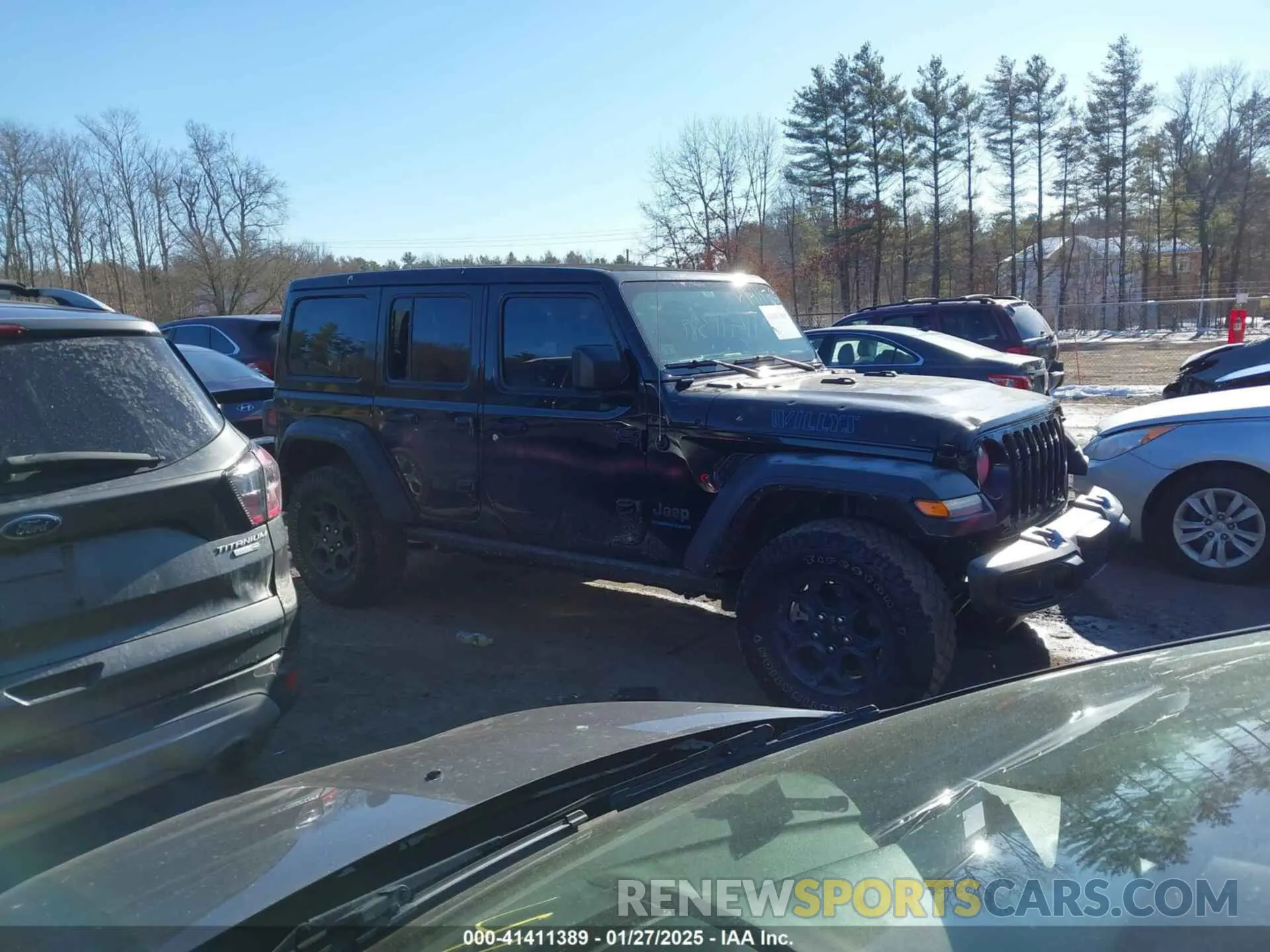 13 fotografías del automóvil dañado 1C4JJXN67PW621024 JEEP WRANGLER 4XE 2023