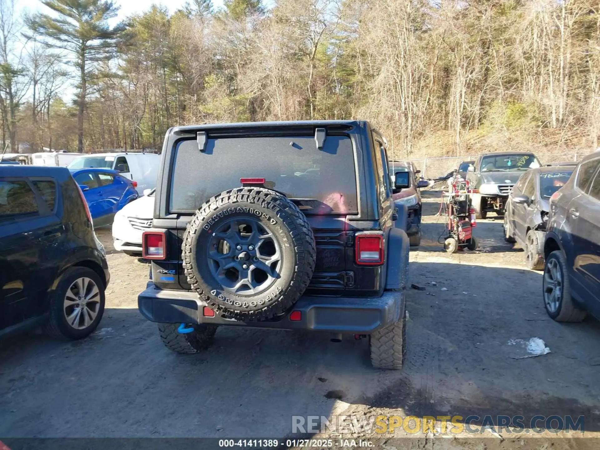 16 fotografías del automóvil dañado 1C4JJXN67PW621024 JEEP WRANGLER 4XE 2023