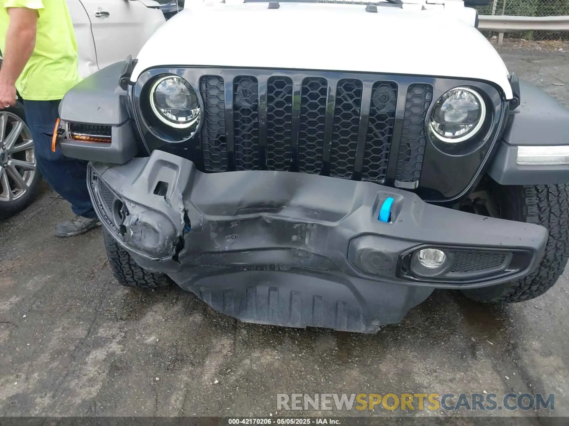 6 fotografías del automóvil dañado 1C4JJXN67PW630869 JEEP WRANGLER 4XE 2023