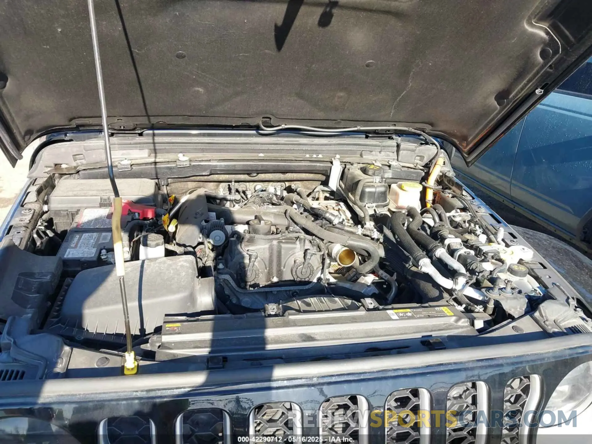 10 fotografías del automóvil dañado 1C4JJXP60PW627051 JEEP WRANGLER 4XE 2023