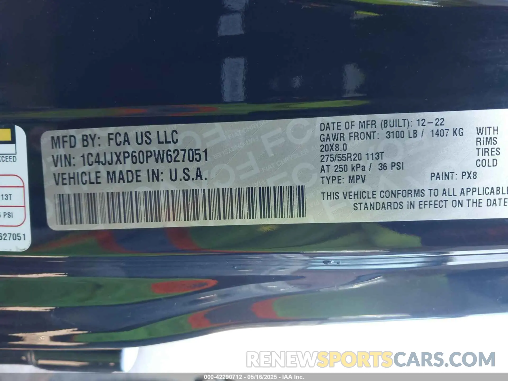 9 fotografías del automóvil dañado 1C4JJXP60PW627051 JEEP WRANGLER 4XE 2023