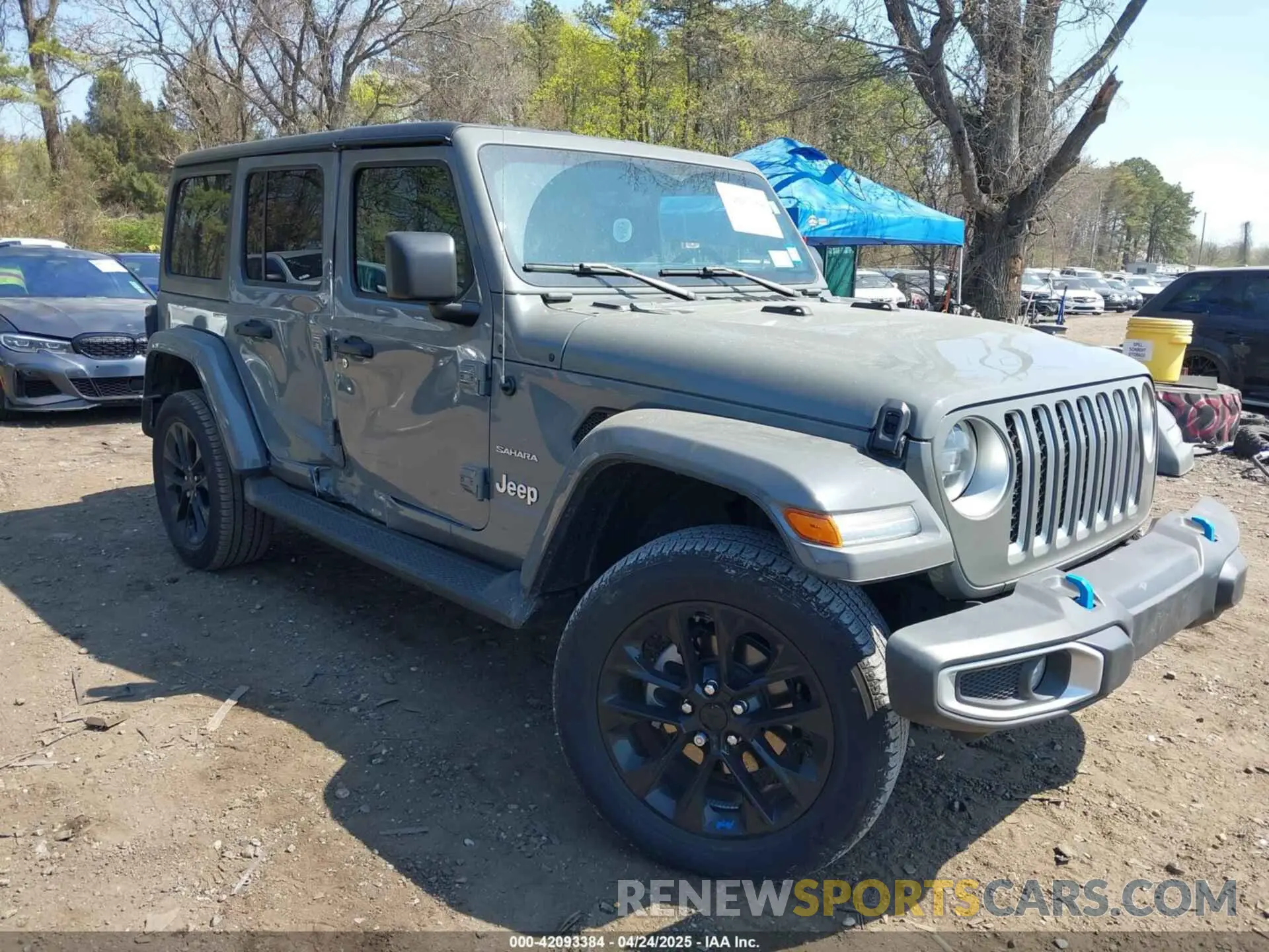 1 fotografías del automóvil dañado 1C4JJXP61PW537326 JEEP WRANGLER 4XE 2023