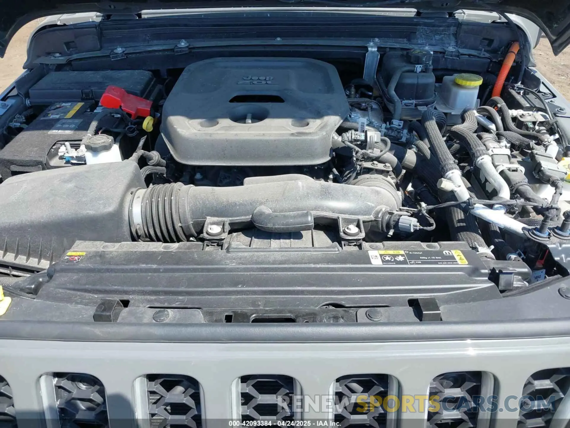 10 fotografías del automóvil dañado 1C4JJXP61PW537326 JEEP WRANGLER 4XE 2023