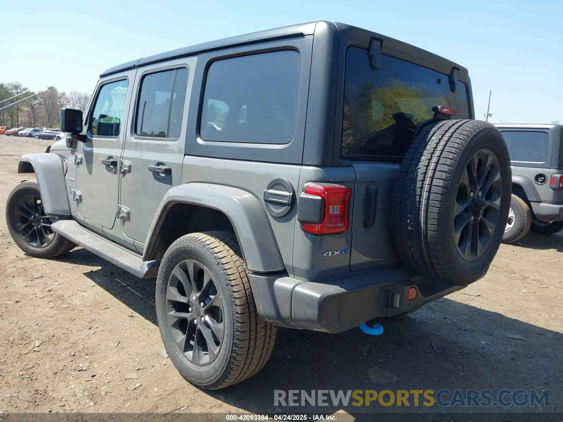 3 fotografías del automóvil dañado 1C4JJXP61PW537326 JEEP WRANGLER 4XE 2023