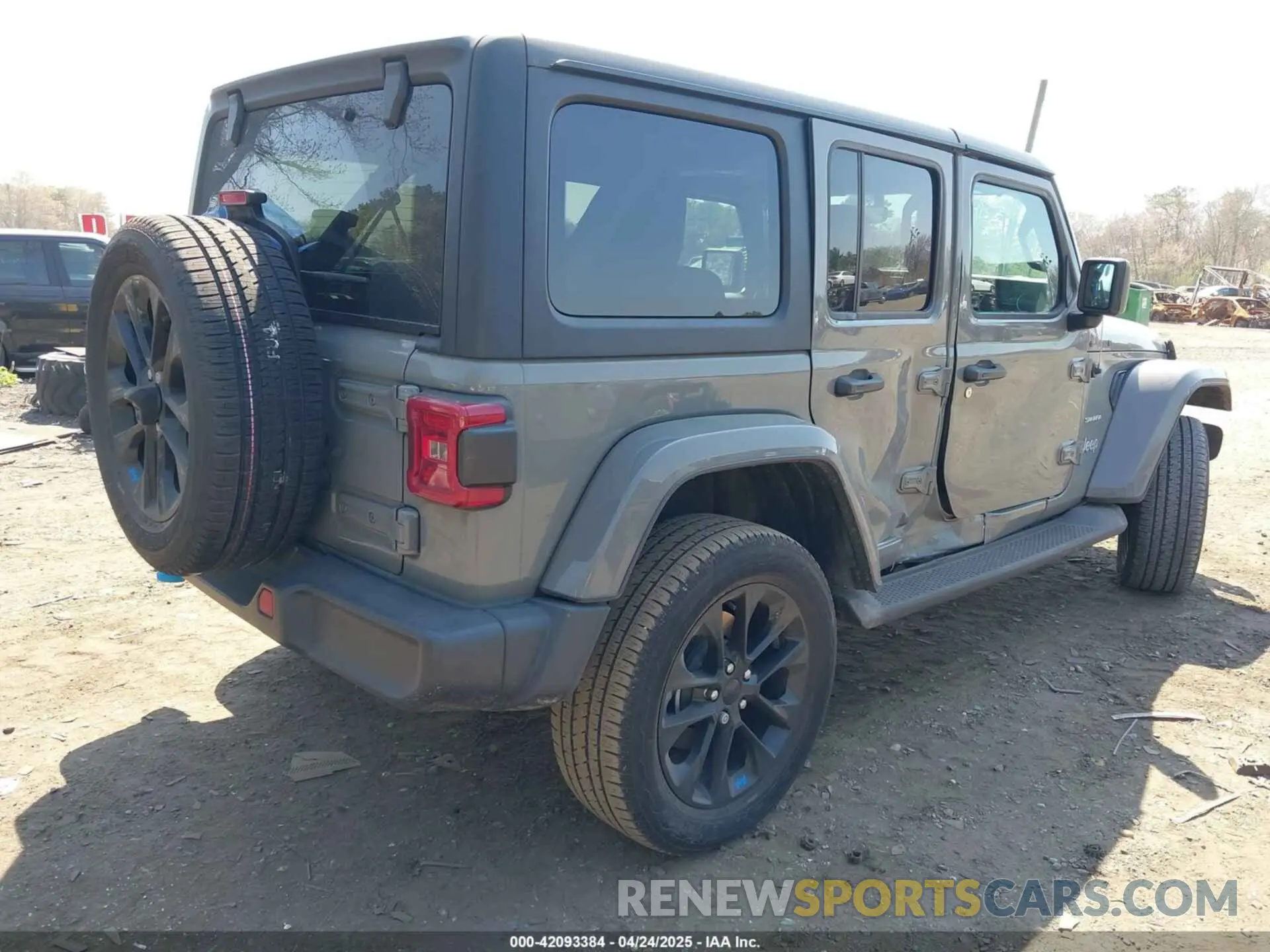 6 fotografías del automóvil dañado 1C4JJXP61PW537326 JEEP WRANGLER 4XE 2023