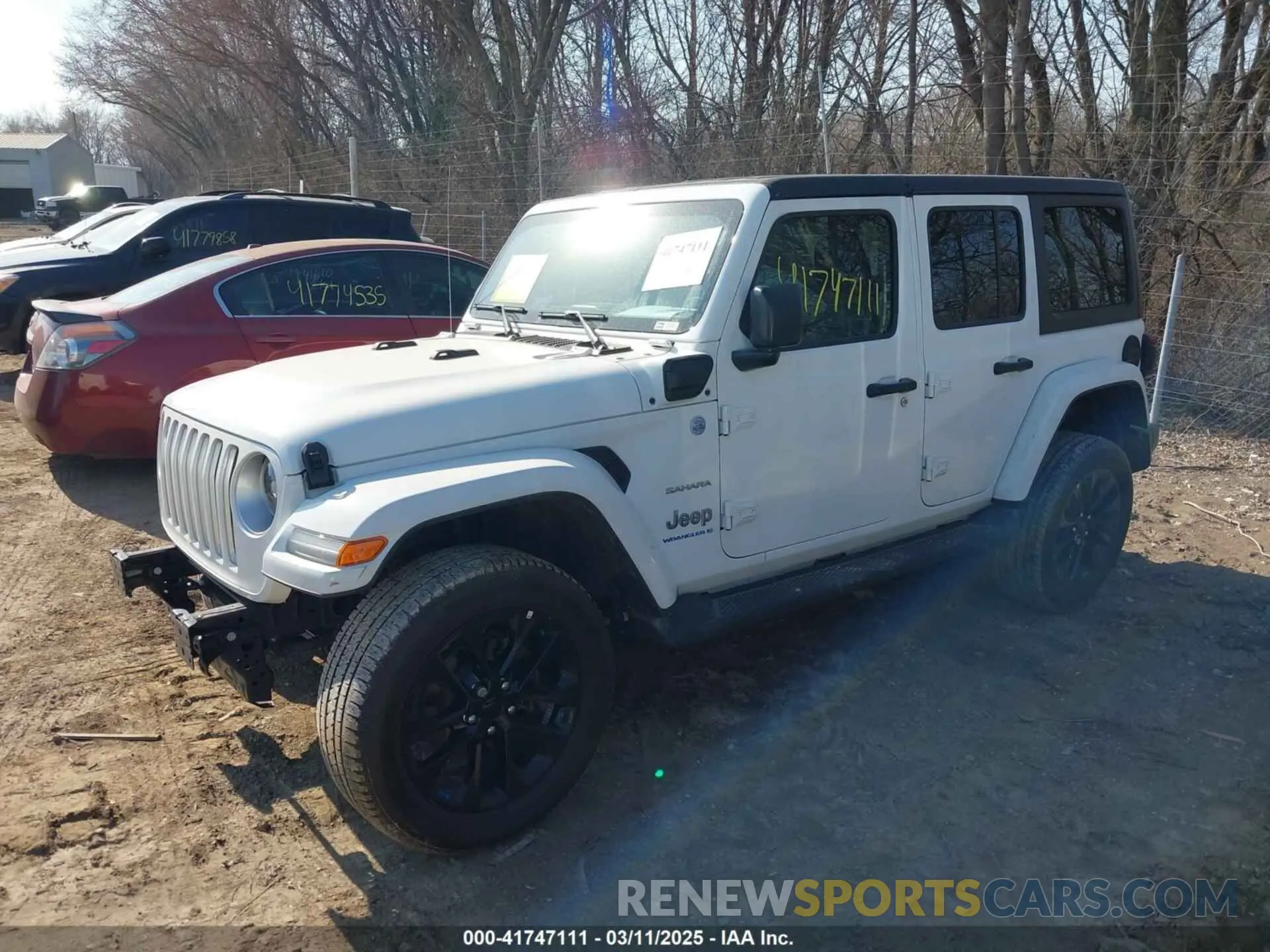 2 fotografías del automóvil dañado 1C4JJXP61PW553364 JEEP WRANGLER 4XE 2023