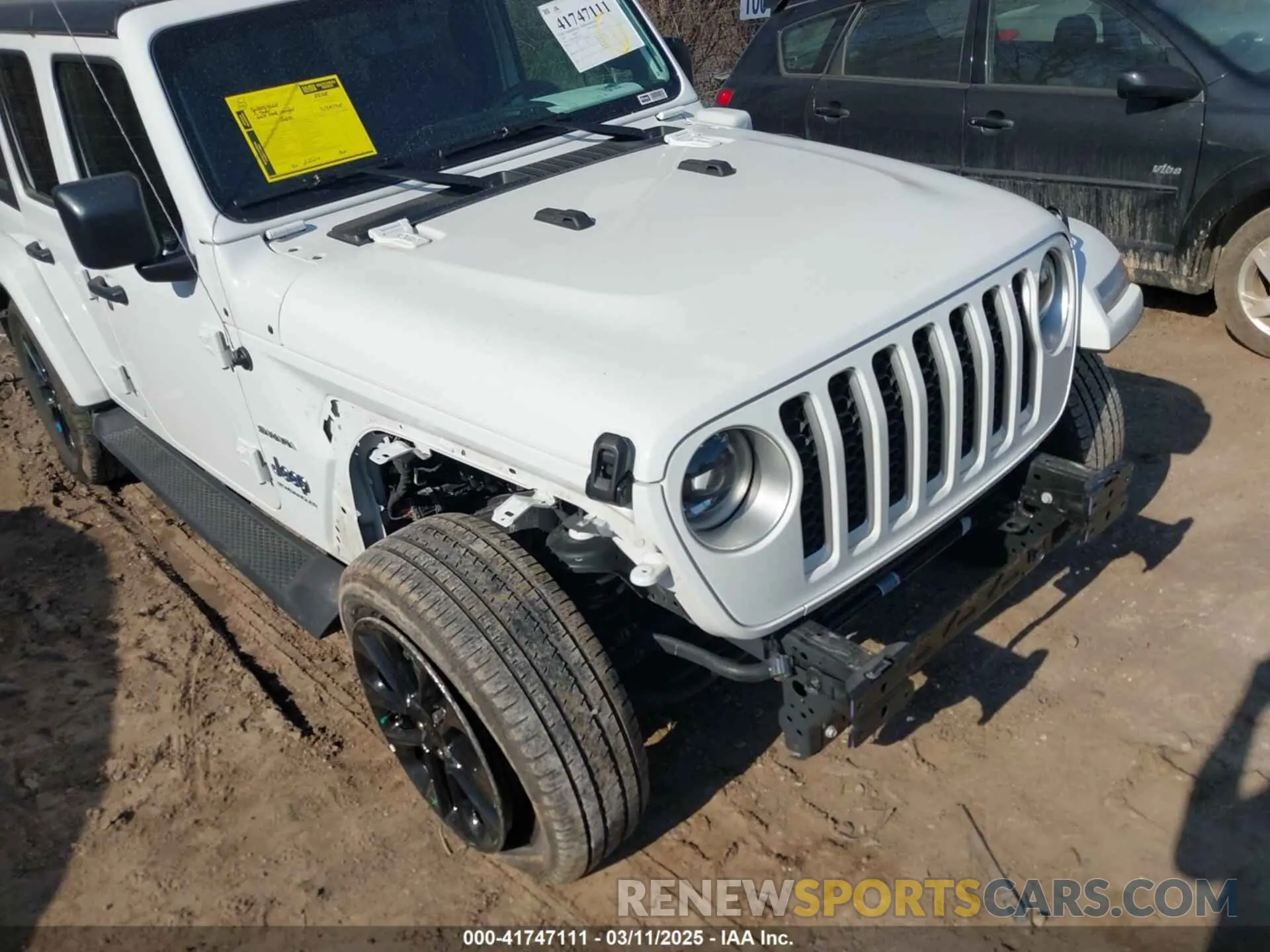 6 fotografías del automóvil dañado 1C4JJXP61PW553364 JEEP WRANGLER 4XE 2023