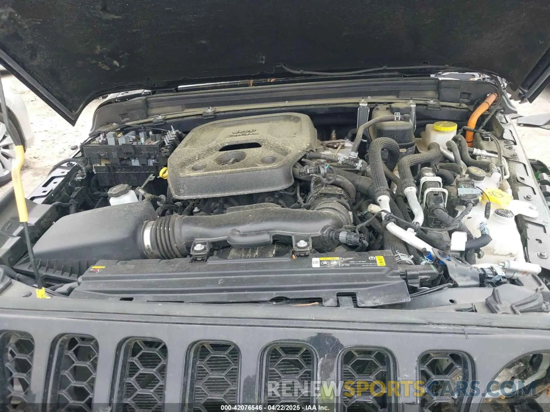 10 fotografías del automóvil dañado 1C4JJXP62PW629335 JEEP WRANGLER 4XE 2023
