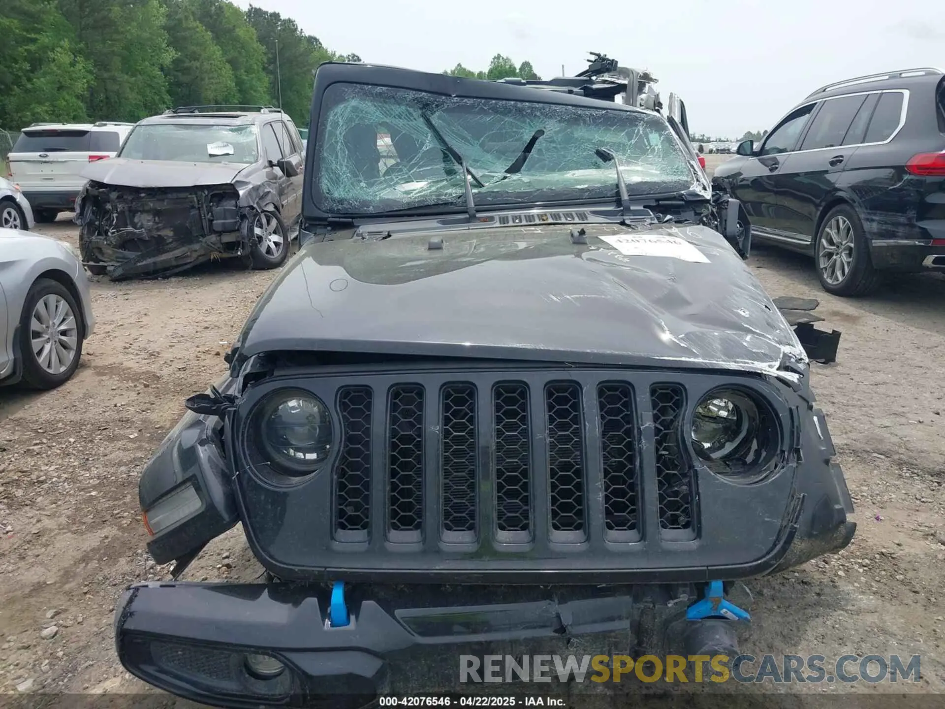 6 fotografías del automóvil dañado 1C4JJXP62PW629335 JEEP WRANGLER 4XE 2023