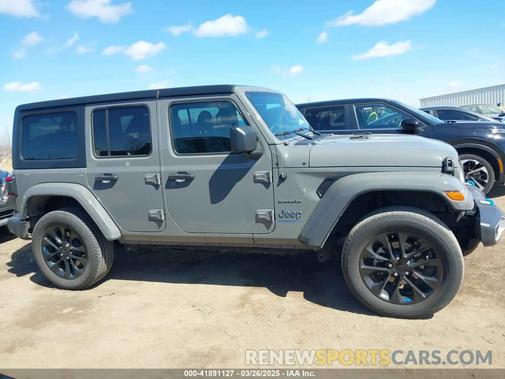 13 fotografías del automóvil dañado 1C4JJXP62PW696002 JEEP WRANGLER 4XE 2023