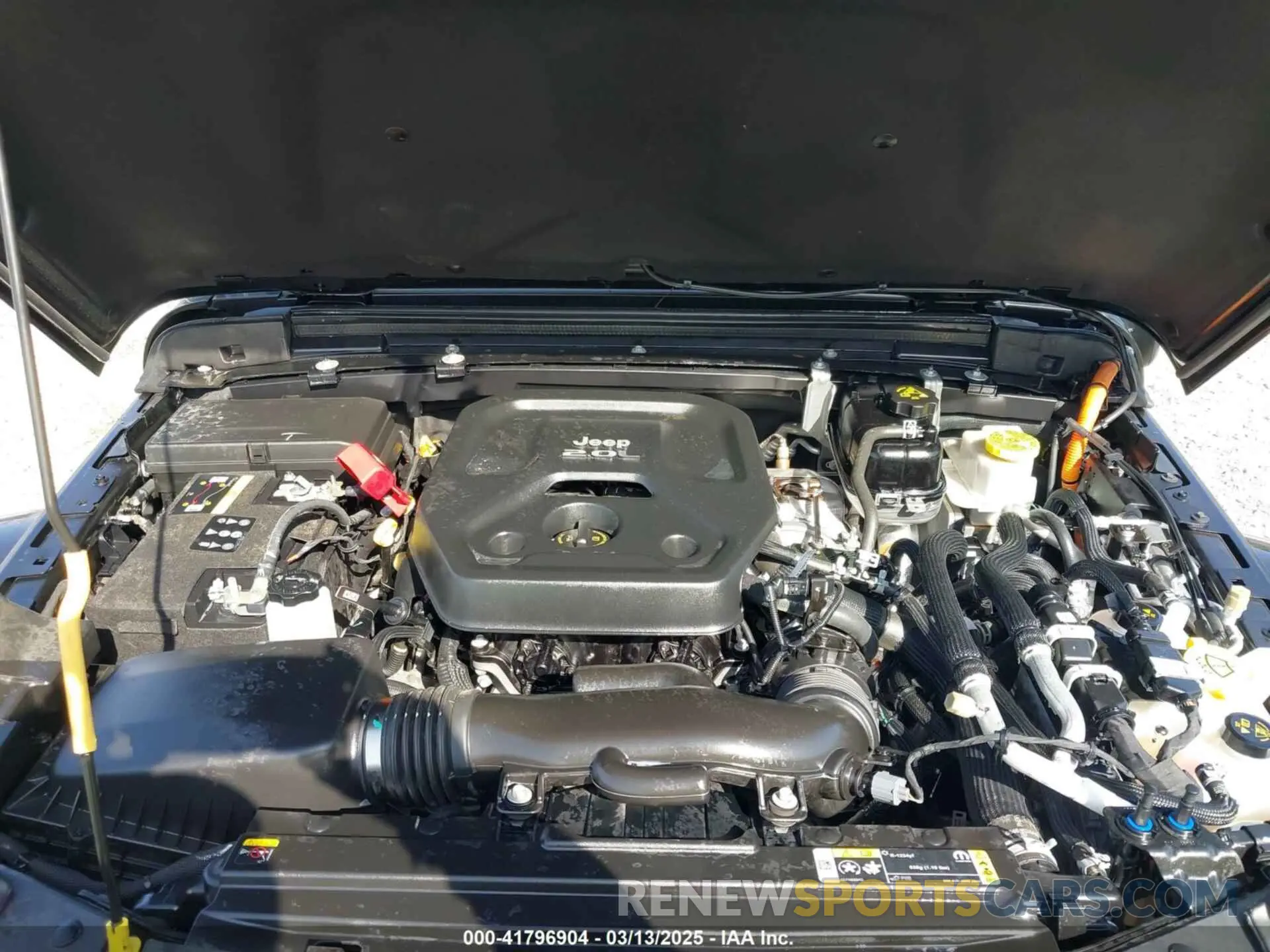 10 fotografías del automóvil dañado 1C4JJXP64PW559398 JEEP WRANGLER 4XE 2023