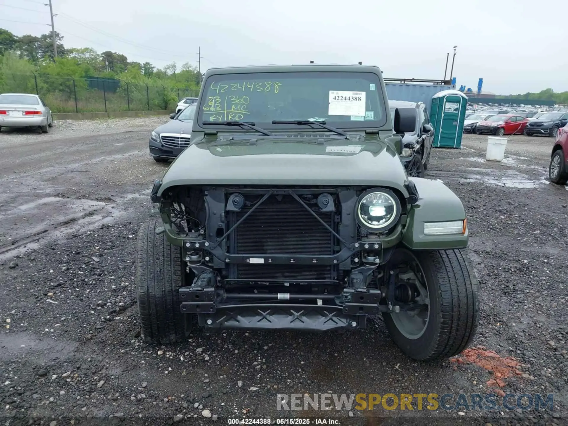 12 fotografías del automóvil dañado 1C4JJXP64PW684210 JEEP WRANGLER 4XE 2023