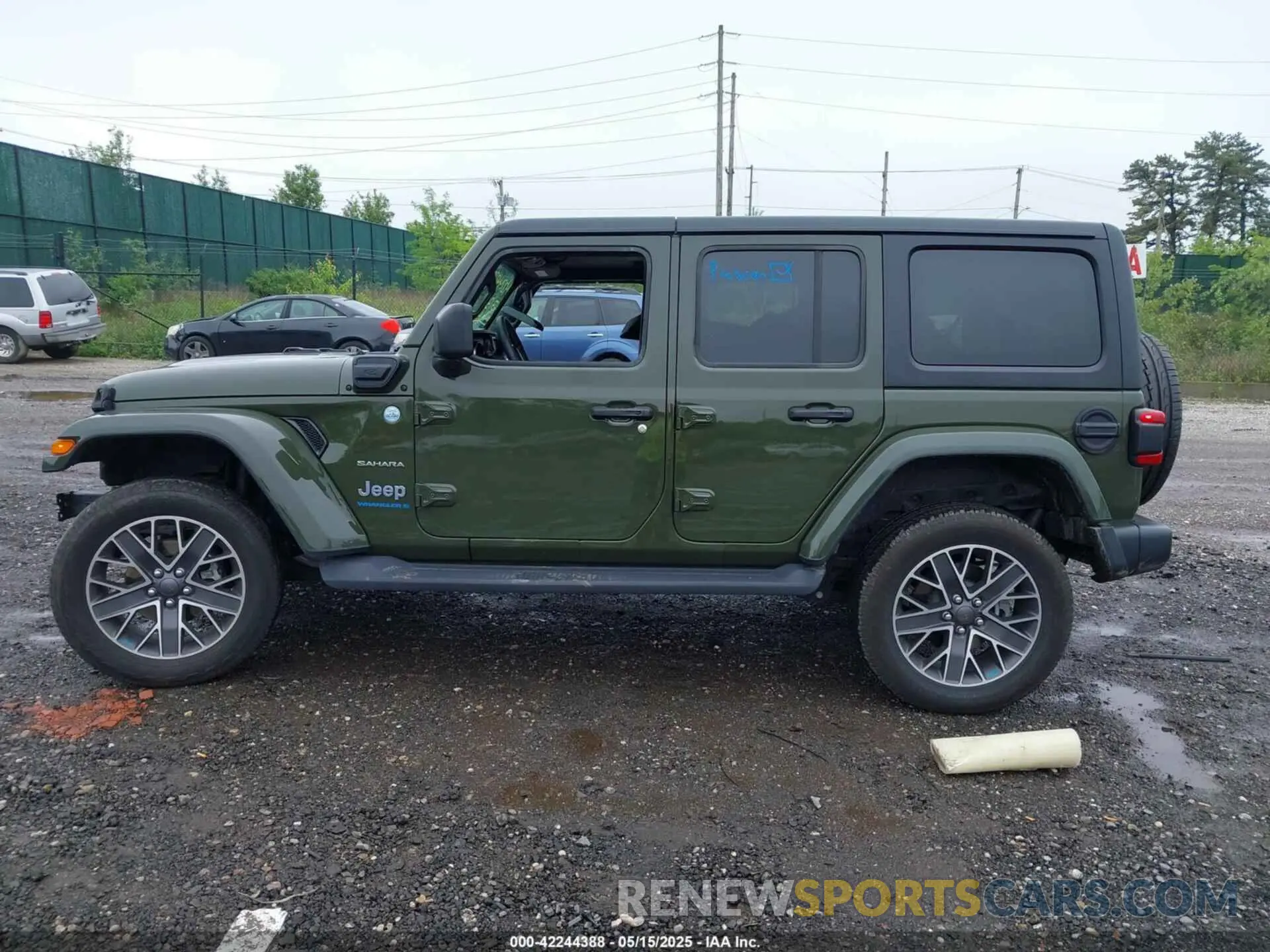 14 fotografías del automóvil dañado 1C4JJXP64PW684210 JEEP WRANGLER 4XE 2023