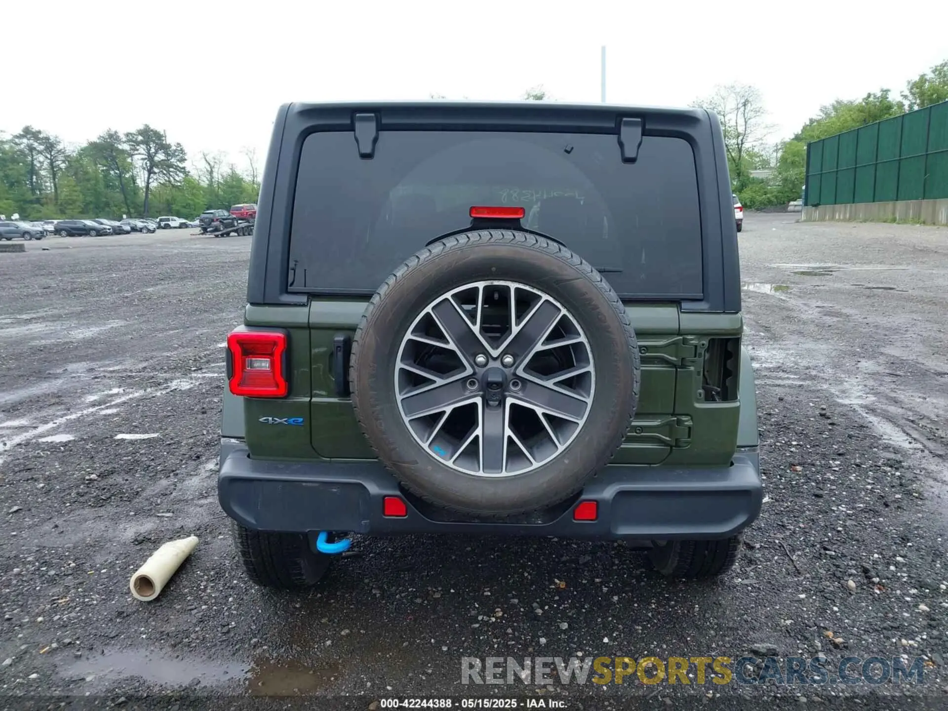 16 fotografías del automóvil dañado 1C4JJXP64PW684210 JEEP WRANGLER 4XE 2023