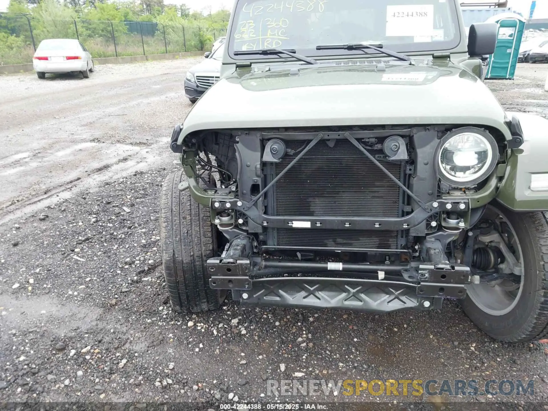 18 fotografías del automóvil dañado 1C4JJXP64PW684210 JEEP WRANGLER 4XE 2023