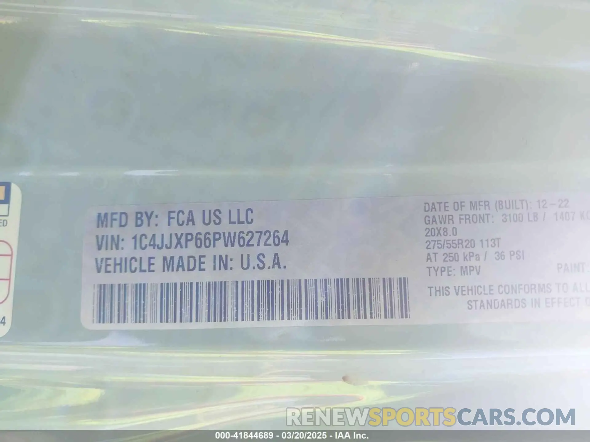 9 fotografías del automóvil dañado 1C4JJXP66PW627264 JEEP WRANGLER 4XE 2023