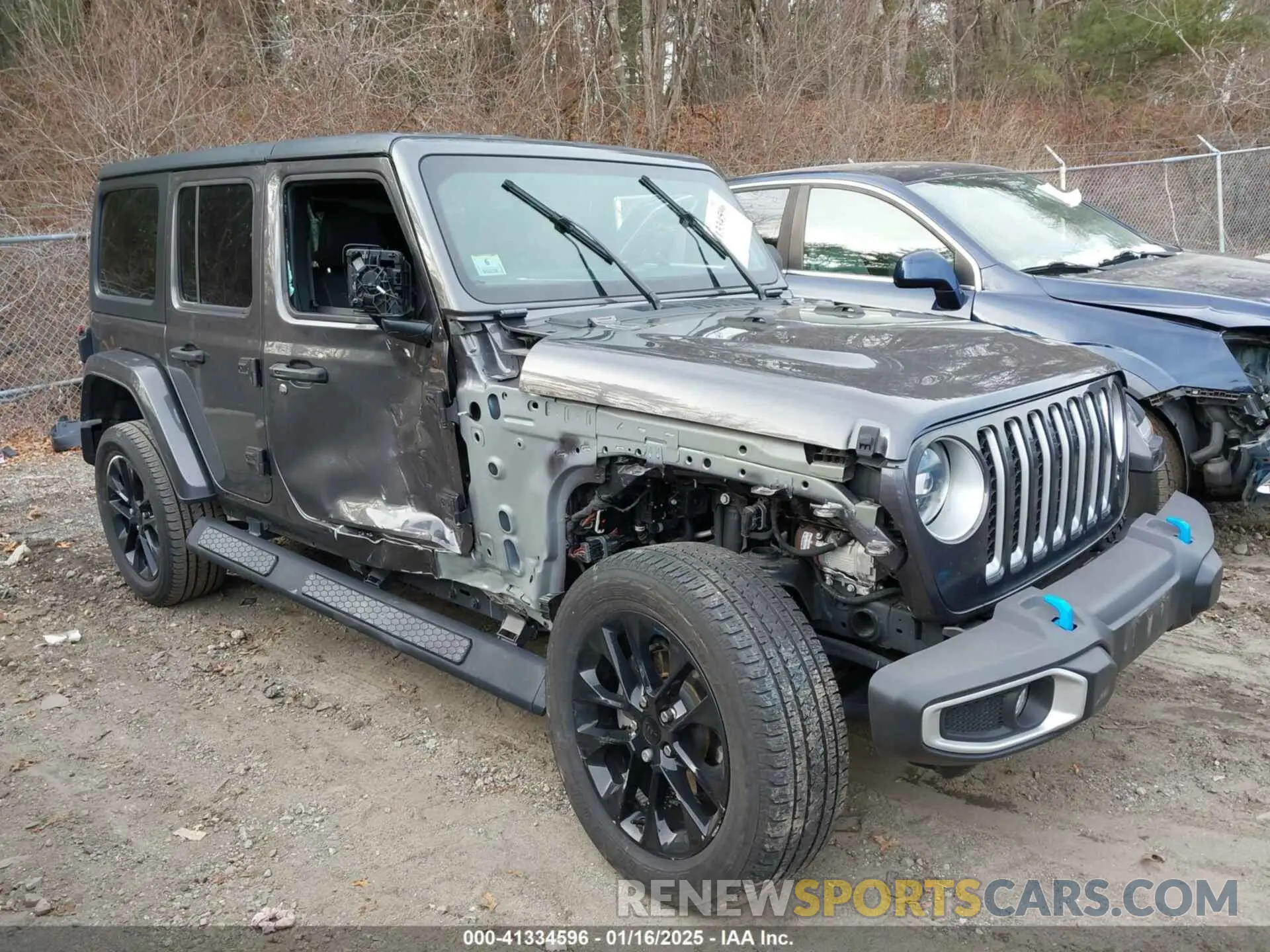 1 fotografías del automóvil dañado 1C4JJXP68PW583316 JEEP WRANGLER 4XE 2023