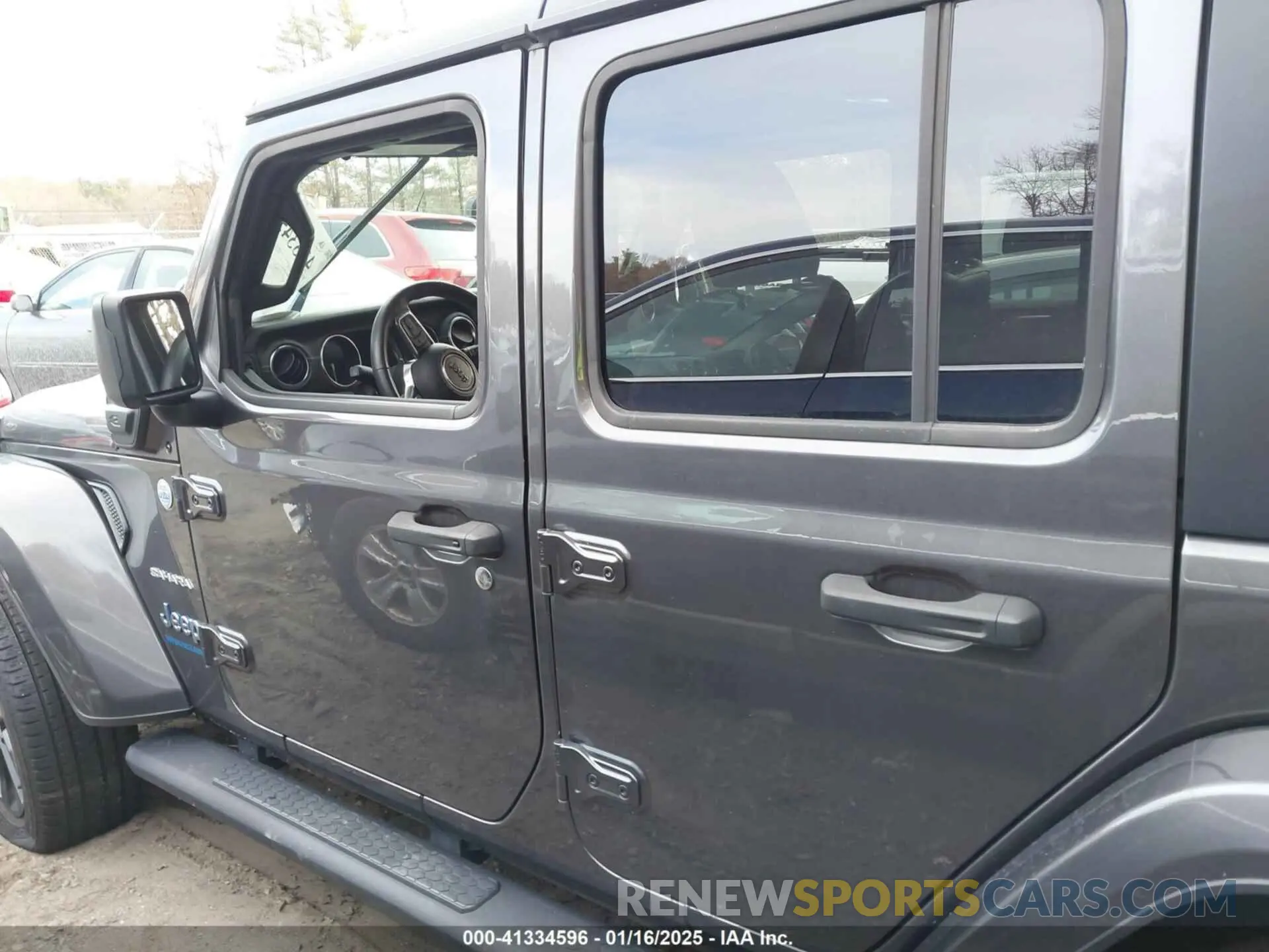 14 fotografías del automóvil dañado 1C4JJXP68PW583316 JEEP WRANGLER 4XE 2023