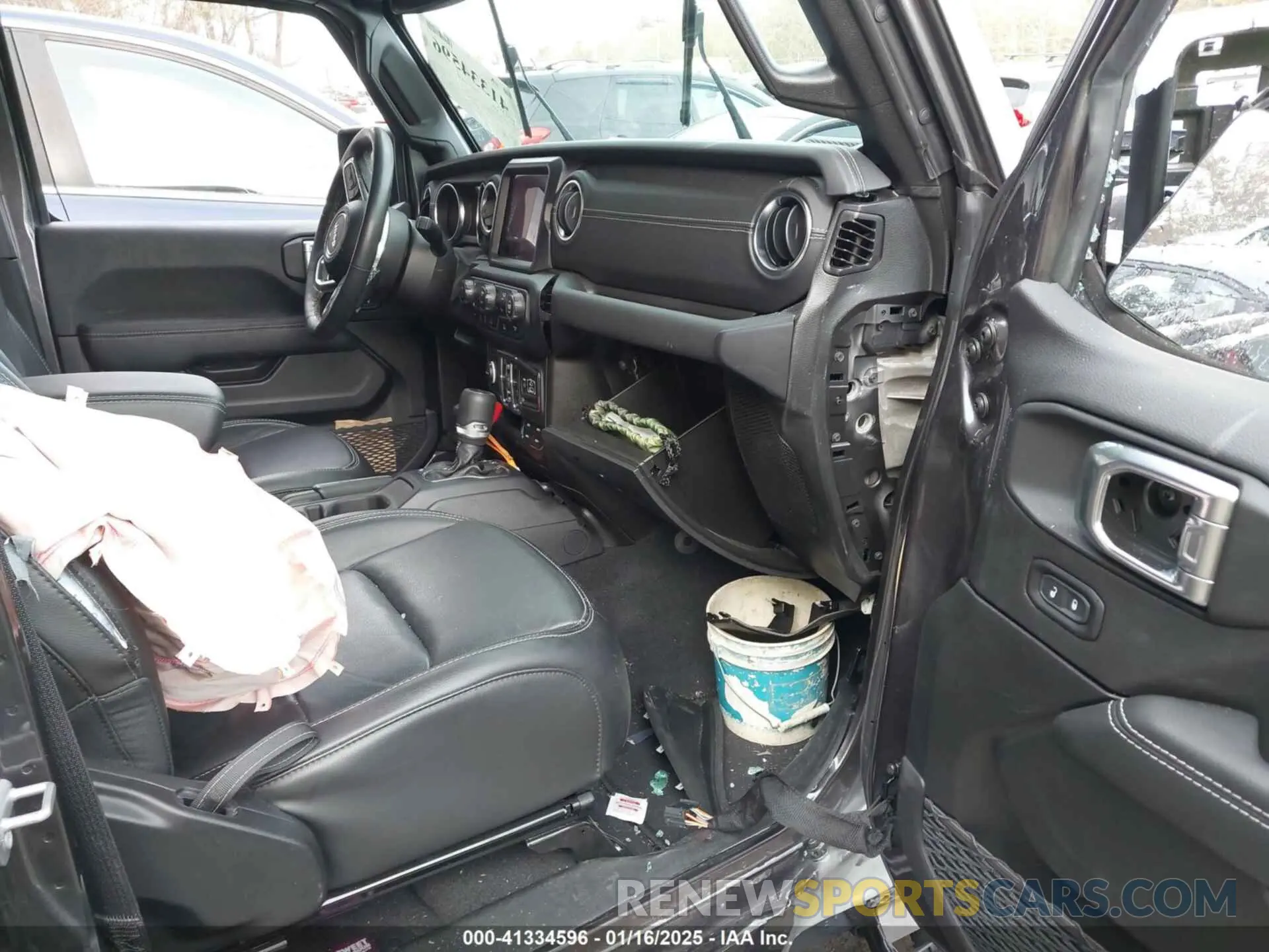 5 fotografías del automóvil dañado 1C4JJXP68PW583316 JEEP WRANGLER 4XE 2023