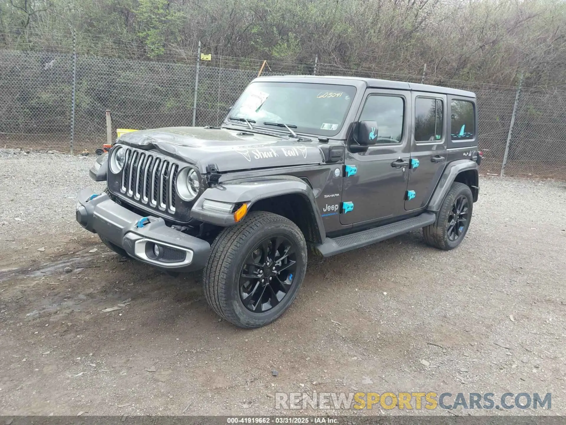 2 fotografías del automóvil dañado 1C4JJXP68PW605041 JEEP WRANGLER 4XE 2023