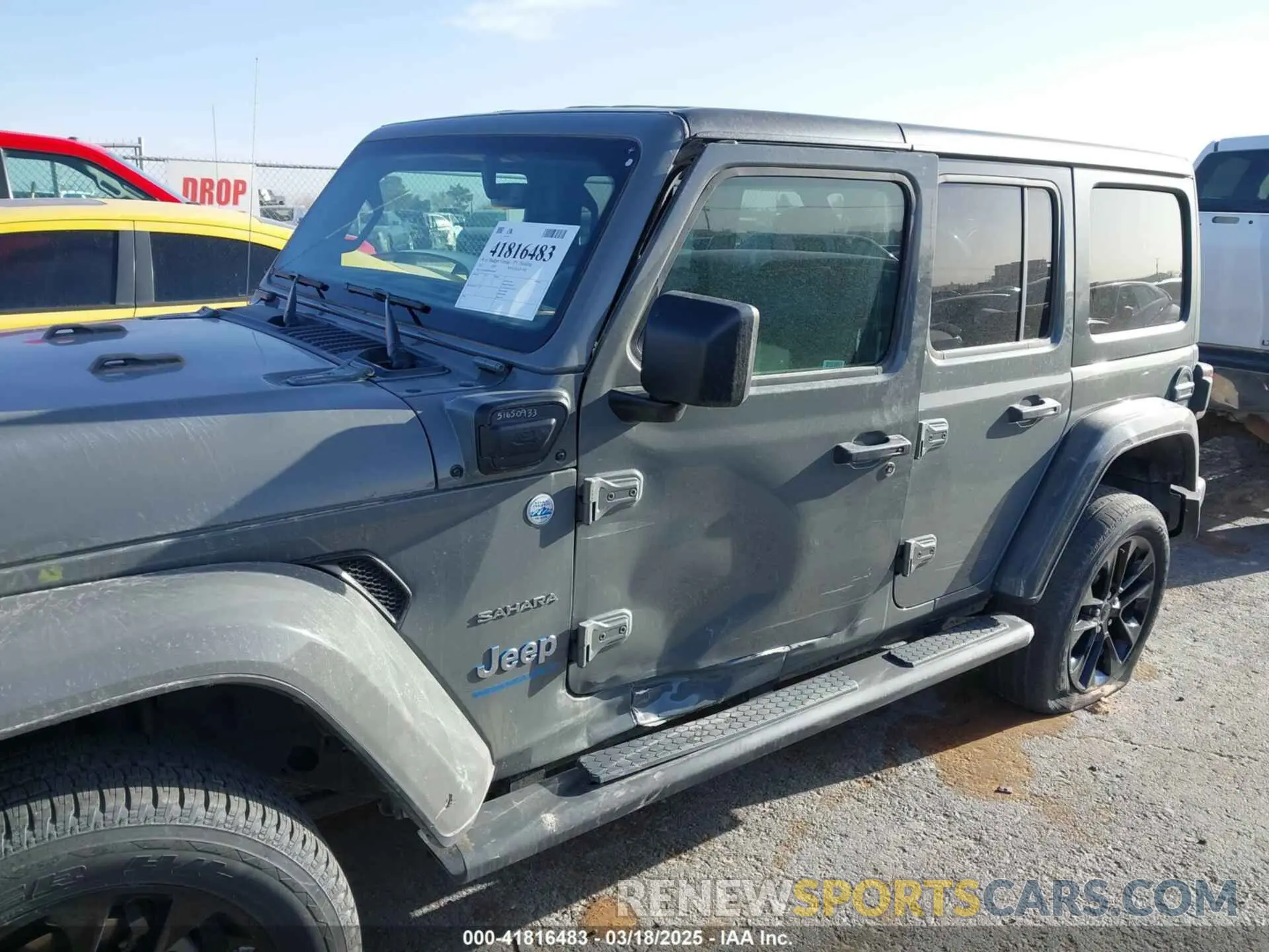 6 fotografías del automóvil dañado 1C4JJXP68PW661190 JEEP WRANGLER 4XE 2023
