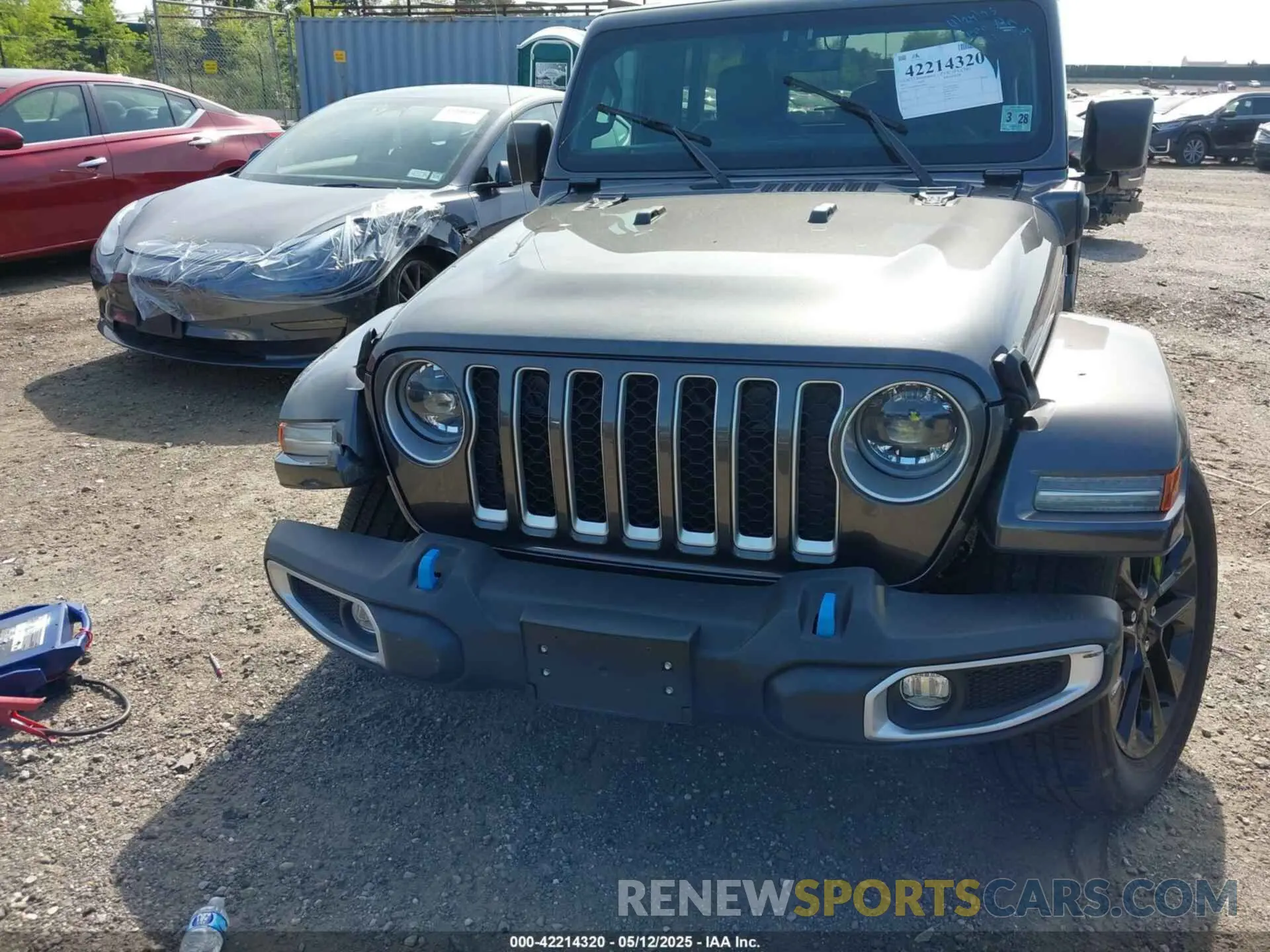 12 fotografías del automóvil dañado 1C4JJXP69PW684803 JEEP WRANGLER 4XE 2023