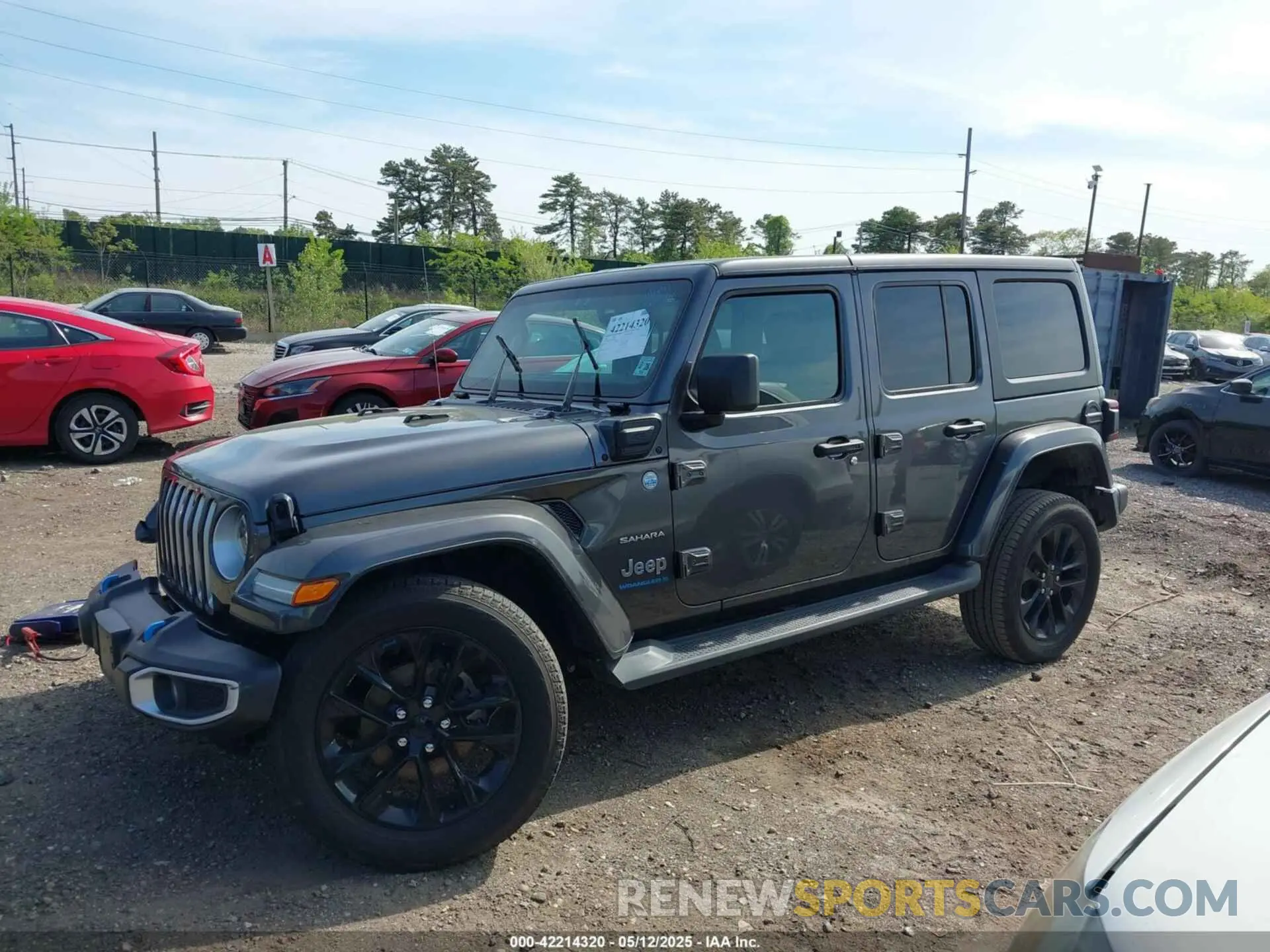 14 fotografías del automóvil dañado 1C4JJXP69PW684803 JEEP WRANGLER 4XE 2023